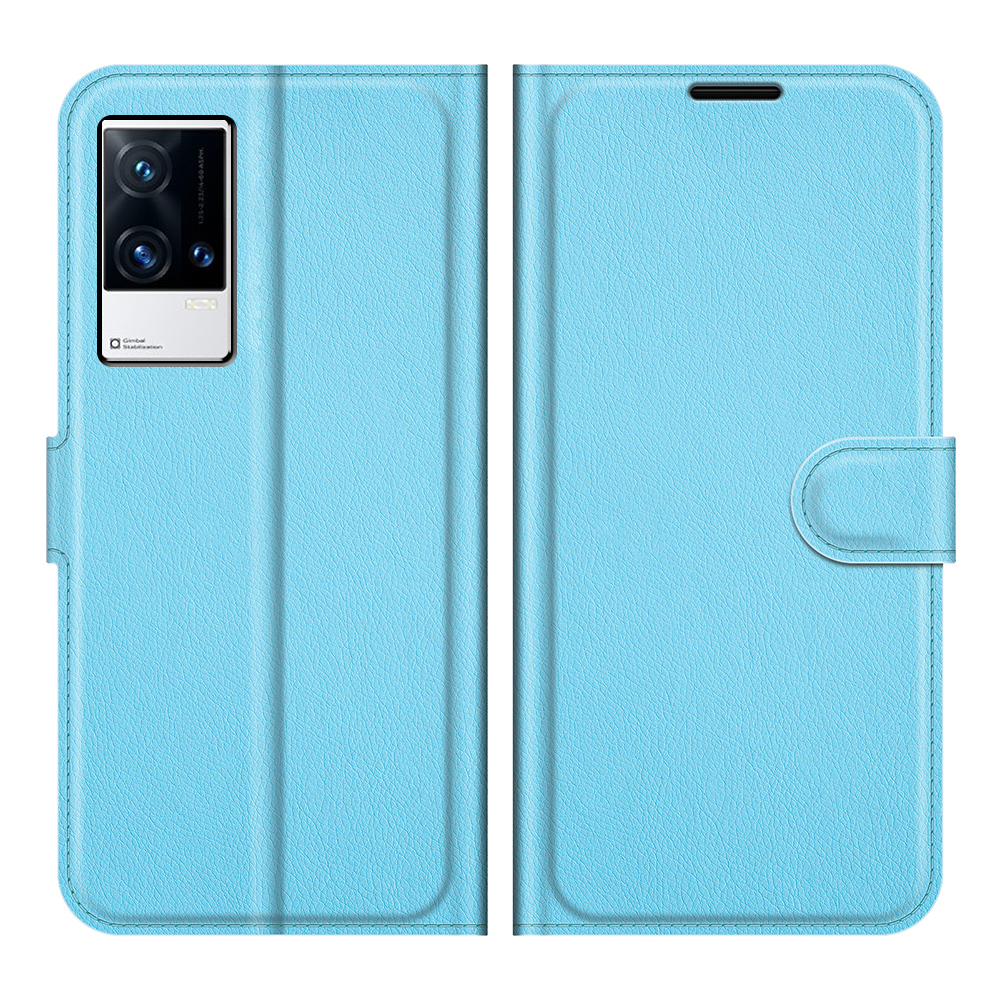 For vivo iQOO 8 Pro Quality Wallet Stand Design Litchi Skin Flip Leather Wallet Phone Cover Shell - Blue
For vivo iQOO 8 Pro Quality Wallet Stand Design Litchi Skin Flip Leather Wallet Phone Cover Shell - Blue