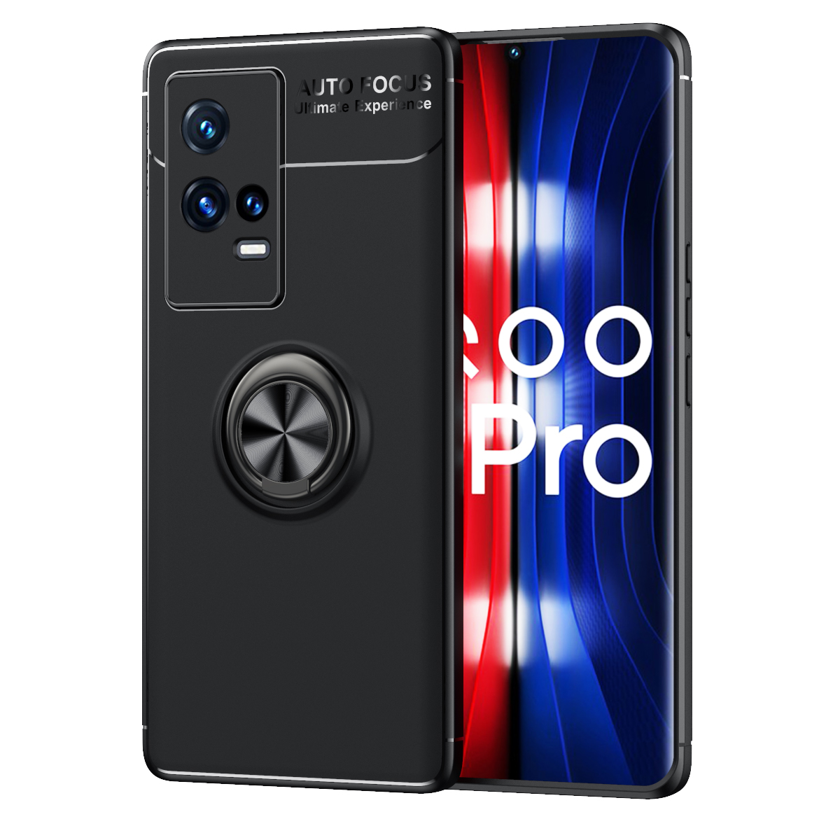Ring Holder Kickstand Design Anti-fall Protection TPU Phone Case Shell for vivo iQOO 8 Pro - Black, vivo vivo iQOO 8 Pro
Ring Holder Kickstand Design Anti-fall Protection TPU Phone Case Shell for vivo iQOO 8 Pro - Black, vivo vivo iQOO 8 Pro
