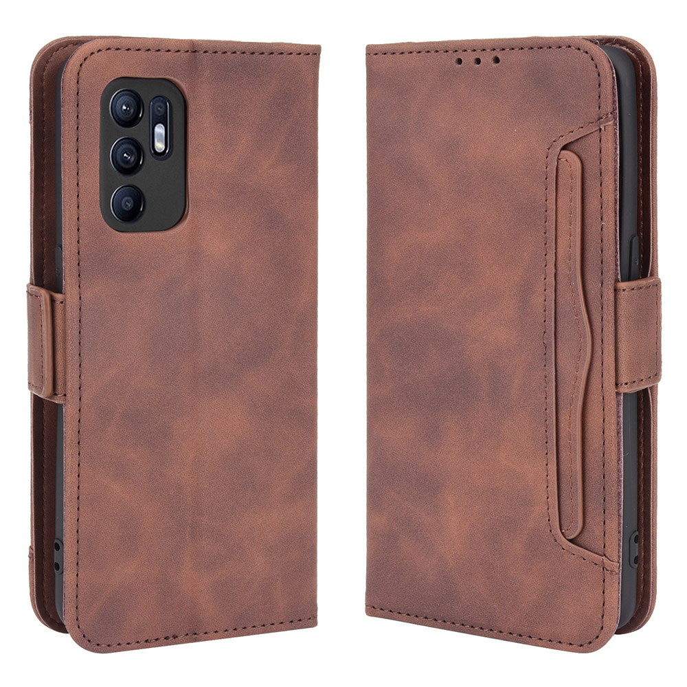 Full Protection Design PU Leather Phone Case Cell Phone Protective Cover Stand Case Wallet for Oppo Reno6 4G - Brown, Oppo Oppo Reno6 4G
Full Protection Design PU Leather Phone Case Cell Phone Protective Cover Stand Case Wallet for Oppo Reno6 4G - Brown, Oppo Oppo Reno6 4G