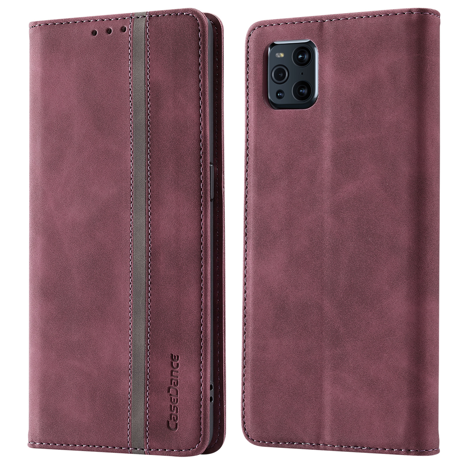 Zauberwaltz 001 -serie Flexible TPU -telefonhülle PU Leder Schutzschutz Mit Stand Wallet Für Oppo Find X3/X3 Pro - Weinrot, Oppo Find X3 Pro
Zauberwaltz 001 -serie Flexible TPU -telefonhülle PU Leder Schutzschutz Mit Stand Wallet Für Oppo Find X3/X3 Pro - Weinrot, Oppo Find X3 Pro