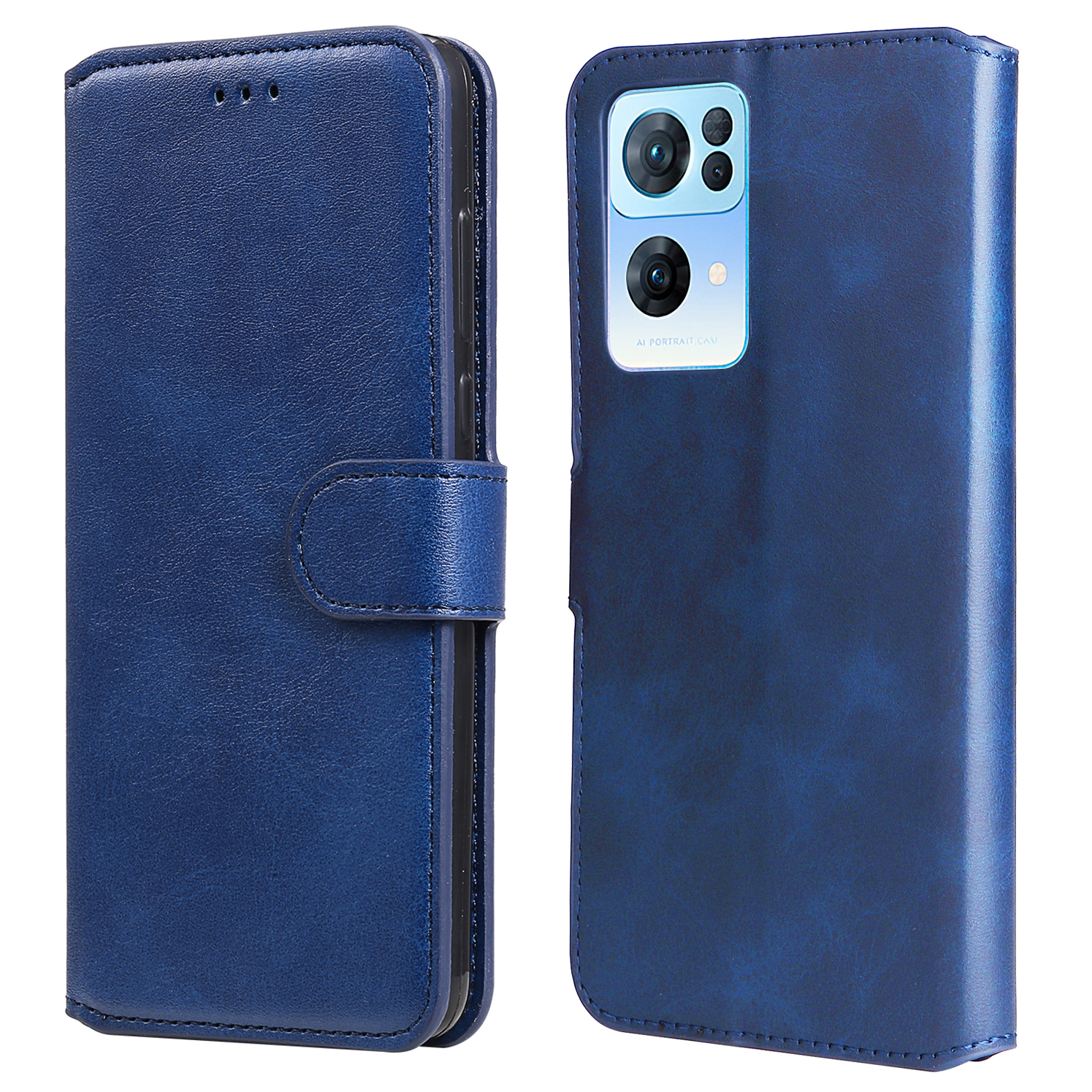 PU Leder + Soft TPU Allround Protection Wallet Stand Phone Hülle Für Oppo Reno7 5G (China) - Blau, Oppo Reno7 5G (China)
PU Leder + Soft TPU Allround Protection Wallet Stand Phone Hülle Für Oppo Reno7 5G (China) - Blau, Oppo Reno7 5G (China)