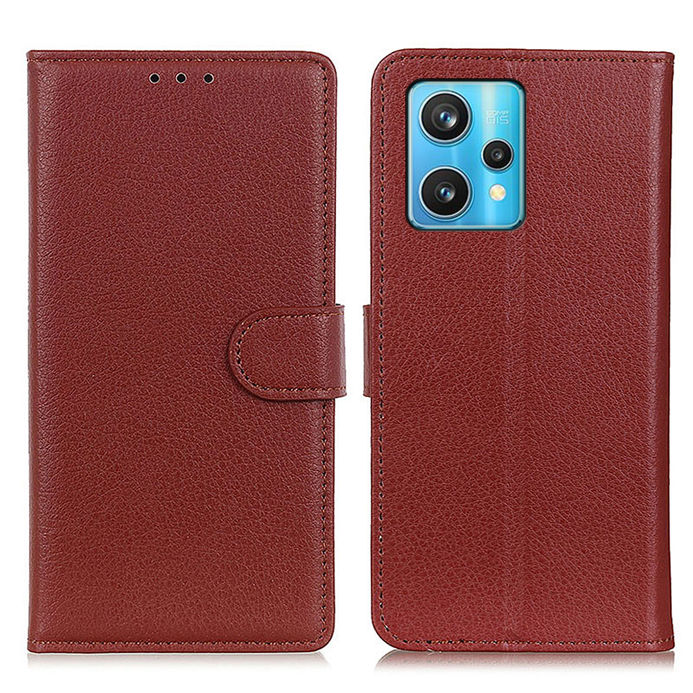 For Realme 9 Pro+ Litchi Texture Anti-drop PU Leather Phone Case Wallet Stand Phone Shell Cover - Brown, Oppo Other OPPO Models
For Realme 9 Pro+ Litchi Texture Anti-drop PU Leather Phone Case Wallet Stand Phone Shell Cover - Brown, Oppo Other OPPO Models