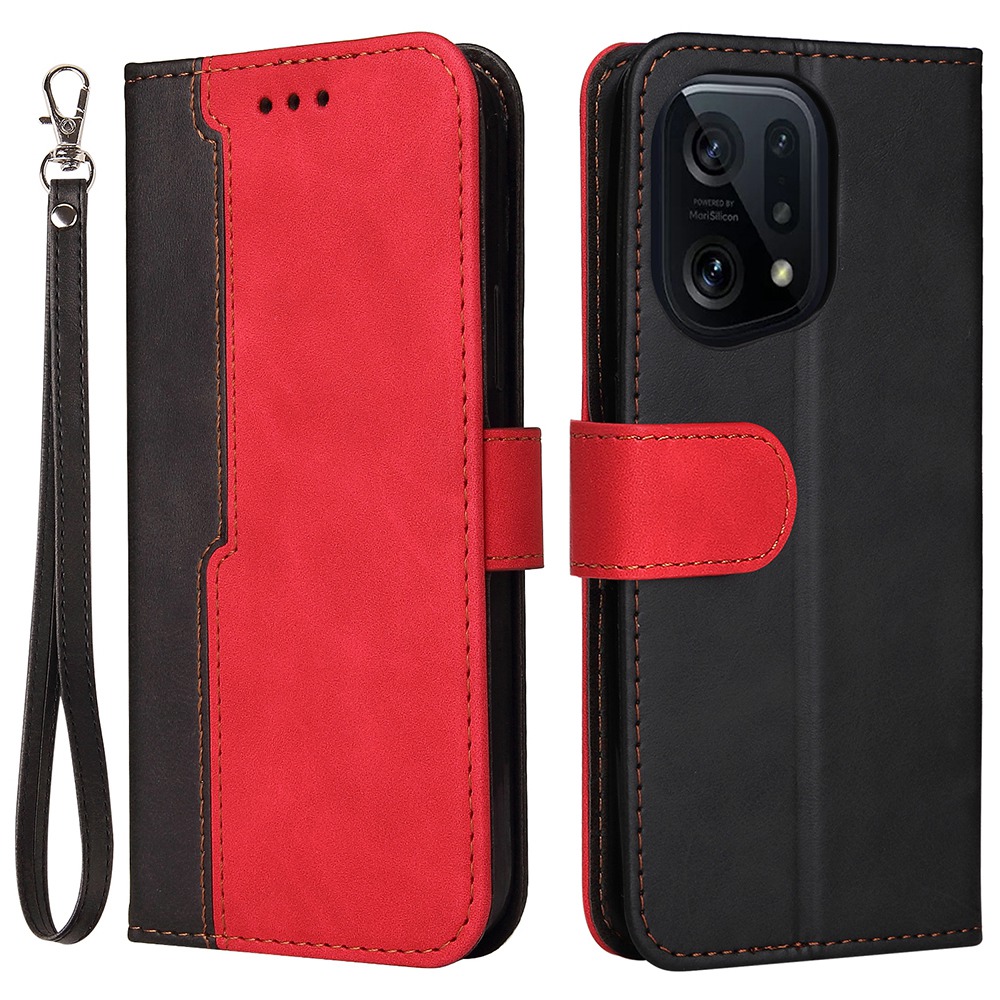Für Oppo Finden Sie X5-schutzhahnabdeckung, Dual-color-spleißmagnetverschluss-ständer Brieftasche PU Ledertasche - Rot, Oppo Find X5
Für Oppo Finden Sie X5-schutzhahnabdeckung, Dual-color-spleißmagnetverschluss-ständer Brieftasche PU Ledertasche - Rot, Oppo Find X5