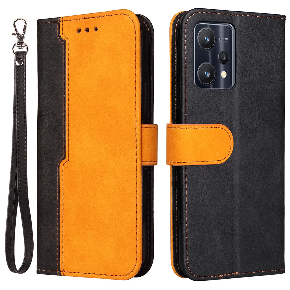 Für Realme 9 Pro/V25 Dual-color-spleißmagnetverschluss PU Leder-schutzhahnabdeckung Mit Standbrieftasche - Orange, Realme 9 Pro 5G
Für Realme 9 Pro/V25 Dual-color-spleißmagnetverschluss PU Leder-schutzhahnabdeckung Mit Standbrieftasche - Orange, Realme 9 Pro 5G