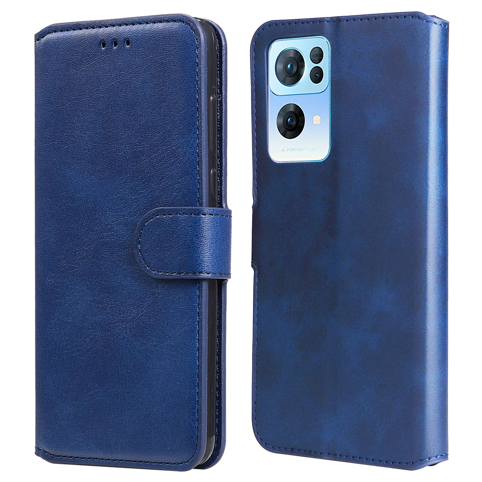 Für Oppo Reno7 Pro 5G Wallet Stand Feature Feature PU Leder + TPU -schutzhülle - Blau, Oppo Reno7 Pro 5G
Für Oppo Reno7 Pro 5G Wallet Stand Feature Feature PU Leder + TPU -schutzhülle - Blau, Oppo Reno7 Pro 5G