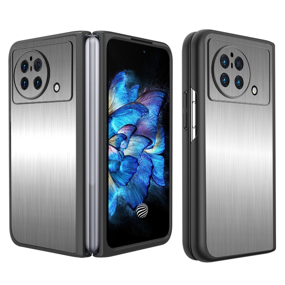 Für Vivo X-faltdelosenstahl + PC Hybrid-hülle Anti-drogenschutz-telefonabdeckung - Gebürstet/silber, vivo X Fold
Für Vivo X-faltdelosenstahl + PC Hybrid-hülle Anti-drogenschutz-telefonabdeckung - Gebürstet/silber, vivo X Fold