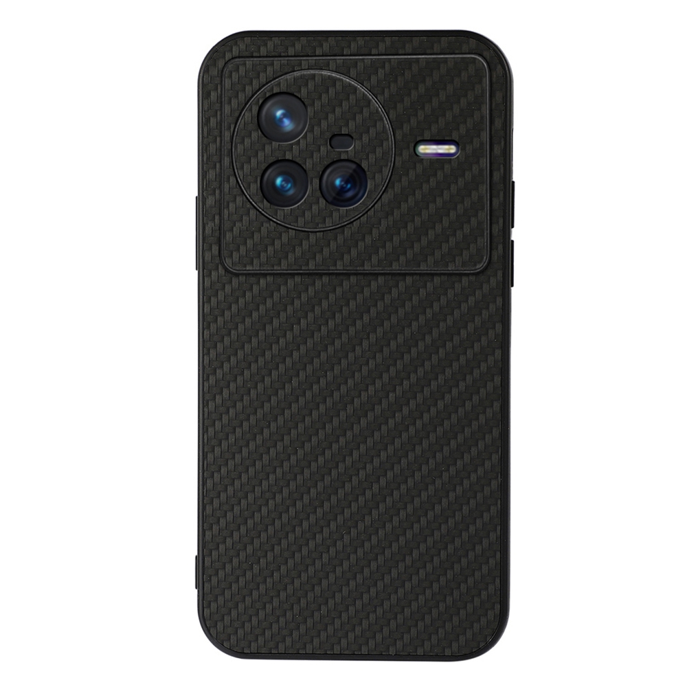 Für Vivo X80 Carbonfaser Texturkoffer PU -leder -beschichtete TPU + PC -mobiltelefonschutzabdeckung - Schwarz, vivo X80 5G
Für Vivo X80 Carbonfaser Texturkoffer PU -leder -beschichtete TPU + PC -mobiltelefonschutzabdeckung - Schwarz, vivo X80 5G