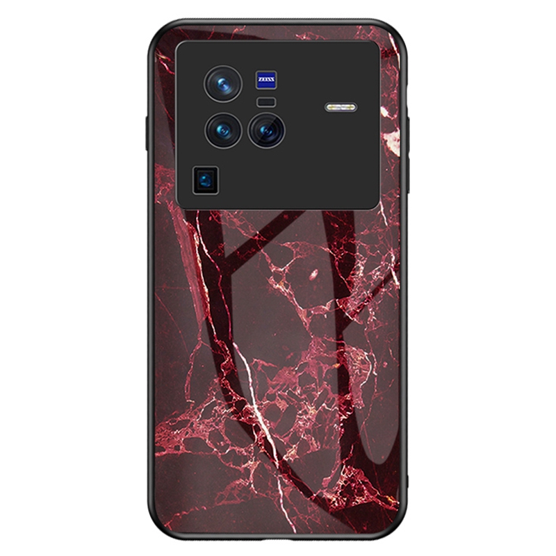 Für Vivo X80 Pro Drop-sof-temperaturglas + PC + TPU Marmormuster Telefonabdeckung Hülle - Blutroter Marmor, vivo X80 Pro 5G
Für Vivo X80 Pro Drop-sof-temperaturglas + PC + TPU Marmormuster Telefonabdeckung Hülle - Blutroter Marmor, vivo X80 Pro 5G