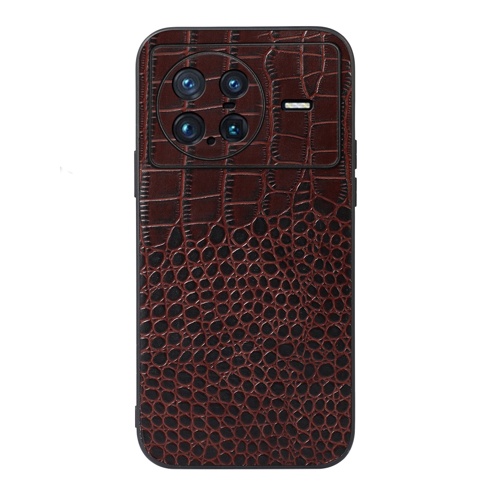 Für Vivo X Hinweis Krokodiltextur Echtes Kuhläden-leder-telefon Zurückgeschichtetes Hybrid-bottom-gehäuse Mit Anti-drogen-kameraschutzdesign - Kaffee, vivo X Note
Für Vivo X Hinweis Krokodiltextur Echtes Kuhläden-leder-telefon Zurückgeschichtetes Hybrid-bottom-gehäuse Mit Anti-drogen-kameraschutzdesign - Kaffee, vivo X Note