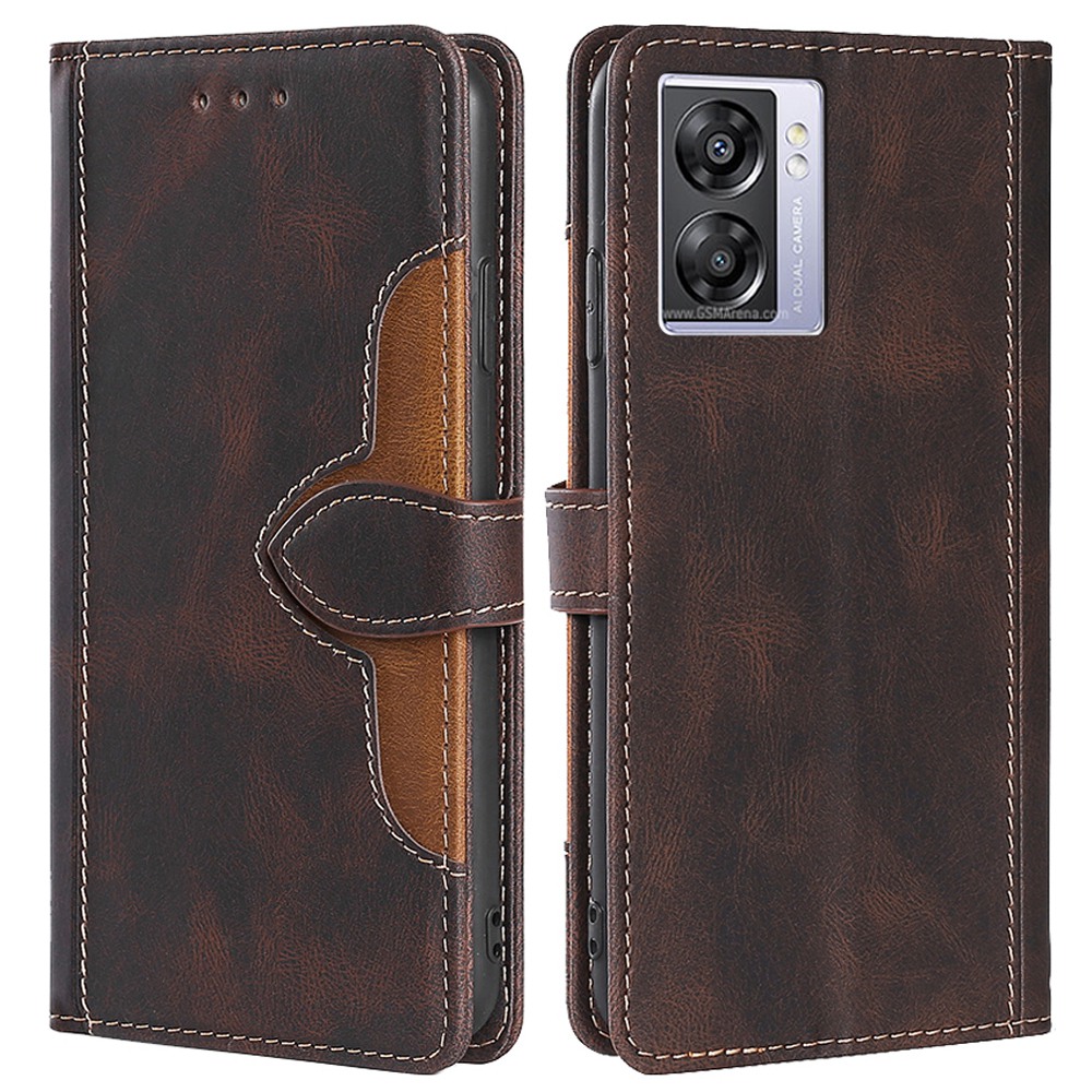 Strohhutmusterabdeckung Für Oppo A57 (2022) 5G / A77 5G / Realme Q5i, Buchstil PU Leder Skin-touch-brieftaschenstand Telefon Hülle - Braun, Oppo A57 (2022) 5G
Strohhutmusterabdeckung Für Oppo A57 (2022) 5G / A77 5G / Realme Q5i, Buchstil PU Leder Skin-touch-brieftaschenstand Telefon Hülle - Braun, Oppo A57 (2022) 5G