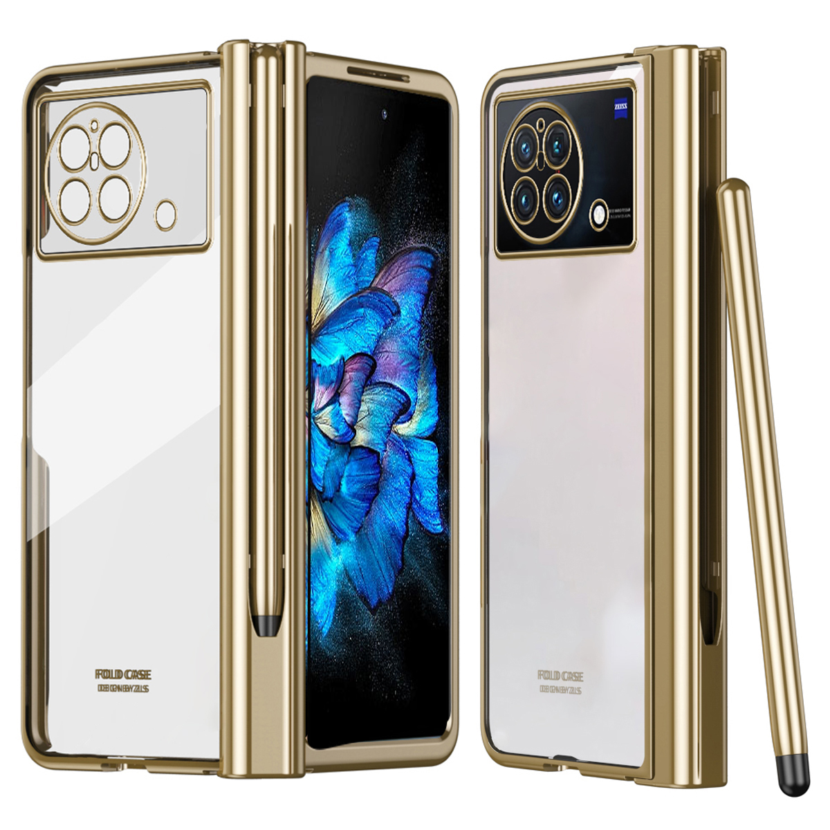 Für Vivo X Gefaltete Geschmitterte Glasfilm -elektroplating -telefonhülle Stiftschlitzscharnierklapper Hartpc -abdeckung Mit Stylus Pen - Gold, vivo X Fold
Für Vivo X Gefaltete Geschmitterte Glasfilm -elektroplating -telefonhülle Stiftschlitzscharnierklapper Hartpc -abdeckung Mit Stylus Pen - Gold, vivo X Fold
