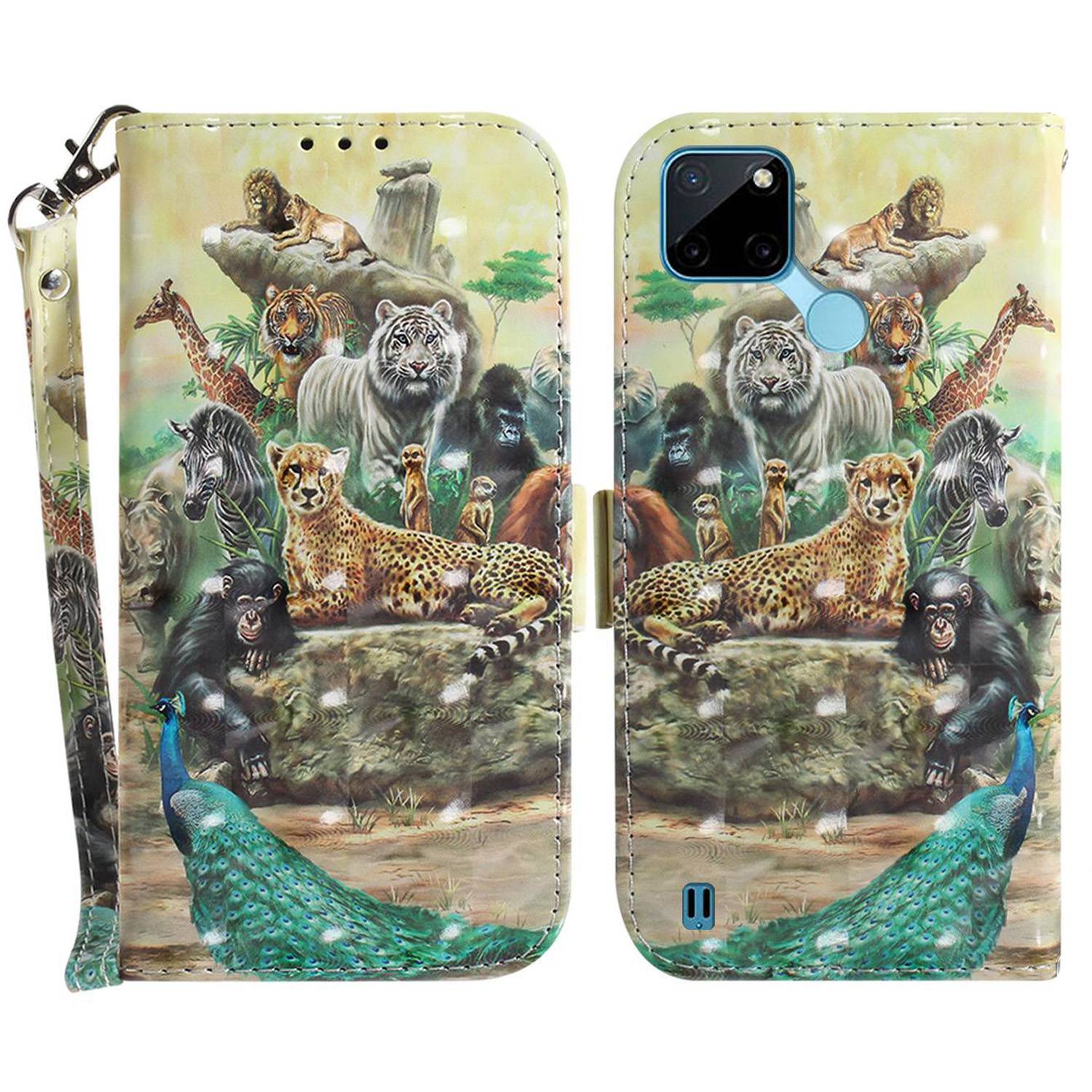 3D -muster Druckstilltechnologiehülle Für Realme C21Y, PU Leder + TPU -abdeckung Mit Riemen - Zootopia, Realme C21Y
3D -muster Druckstilltechnologiehülle Für Realme C21Y, PU Leder + TPU -abdeckung Mit Riemen - Zootopia, Realme C21Y