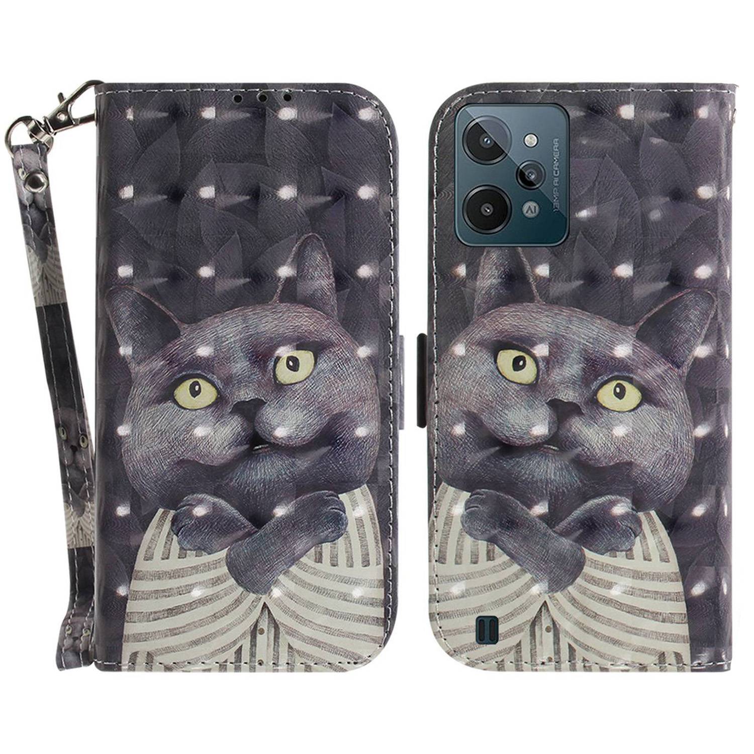 PU -lederabdeckung Des 3D -musterdrucks Für Realme C31, Schockdes Ständer Brieftaschenhülle Mit Riemen - Katze Umarmen, Realme C31
PU -lederabdeckung Des 3D -musterdrucks Für Realme C31, Schockdes Ständer Brieftaschenhülle Mit Riemen - Katze Umarmen, Realme C31