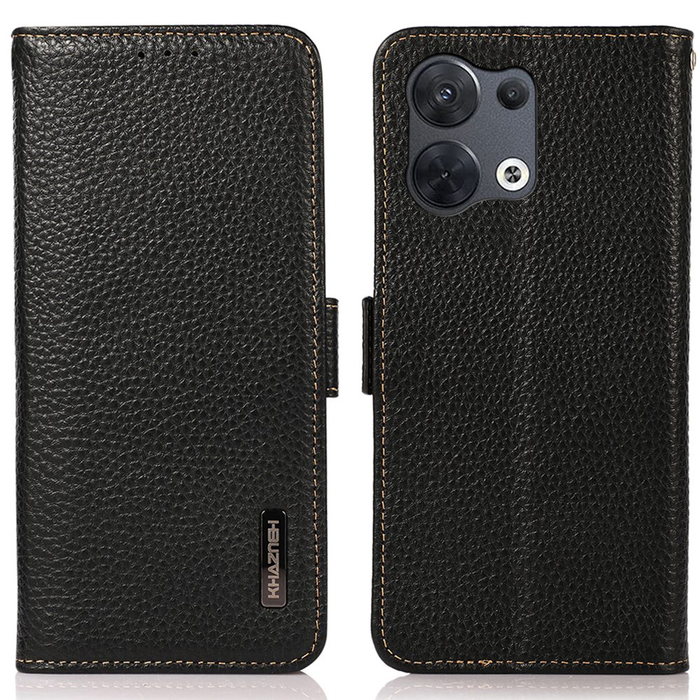 Khazneh RFID Blockieren Echte Ledertaste Für Oppo Reno8 Pro 5G (globale Version) / Reno8 Pro+ 5G, Litchi Textur Stand Wallet Brieftasche Magnetic Clasp Phone Cover - Schwarz, Oppo Reno8 Pro 5G (Global Version)
Khazneh RFID Blockieren Echte Ledertaste Für Oppo Reno8 Pro 5G (globale Version) / Reno8 Pro+ 5G, Litchi Textur Stand Wallet Brieftasche Magnetic Clasp Phone Cover - Schwarz, Oppo Reno8 Pro 5G (Global Version)