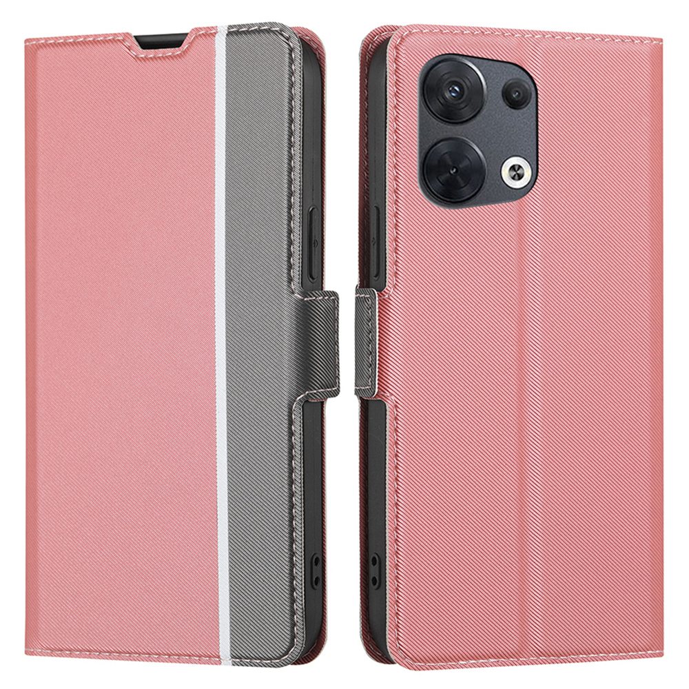 Für Oppo Reno8 5G (globale Version) / Reno8 5G Ultra-slim Twill Textur PU Leder Hülle Präzise Ausschnitt - Rosa, Oppo Reno8 5G (Global Version)
Für Oppo Reno8 5G (globale Version) / Reno8 5G Ultra-slim Twill Textur PU Leder Hülle Präzise Ausschnitt - Rosa, Oppo Reno8 5G (Global Version)