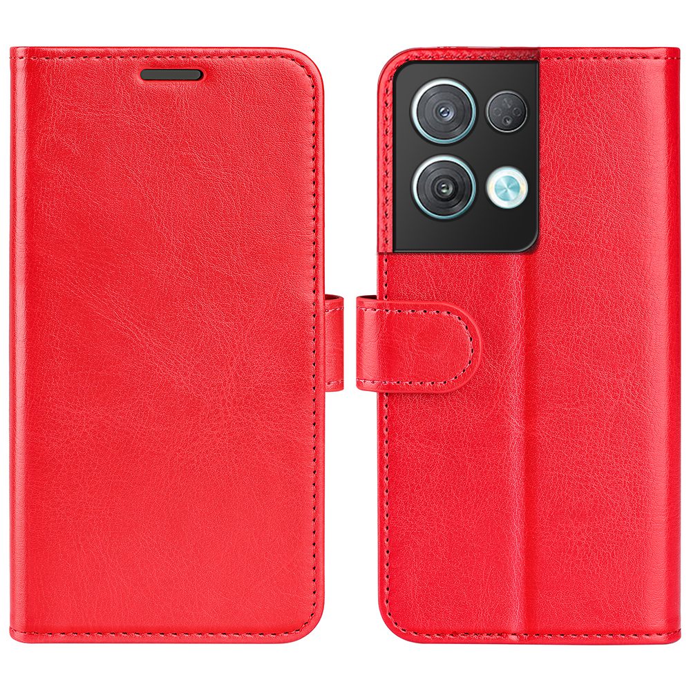Für Oppo Reno8 Pro 5G Crazy Horse Texture Folio Flip Cover Stand TPU+PU Leder Brieftasche Stoff-proof-telefonhülle - Rot, Oppo Reno8 Pro (China) 5G
Für Oppo Reno8 Pro 5G Crazy Horse Texture Folio Flip Cover Stand TPU+PU Leder Brieftasche Stoff-proof-telefonhülle - Rot, Oppo Reno8 Pro (China) 5G