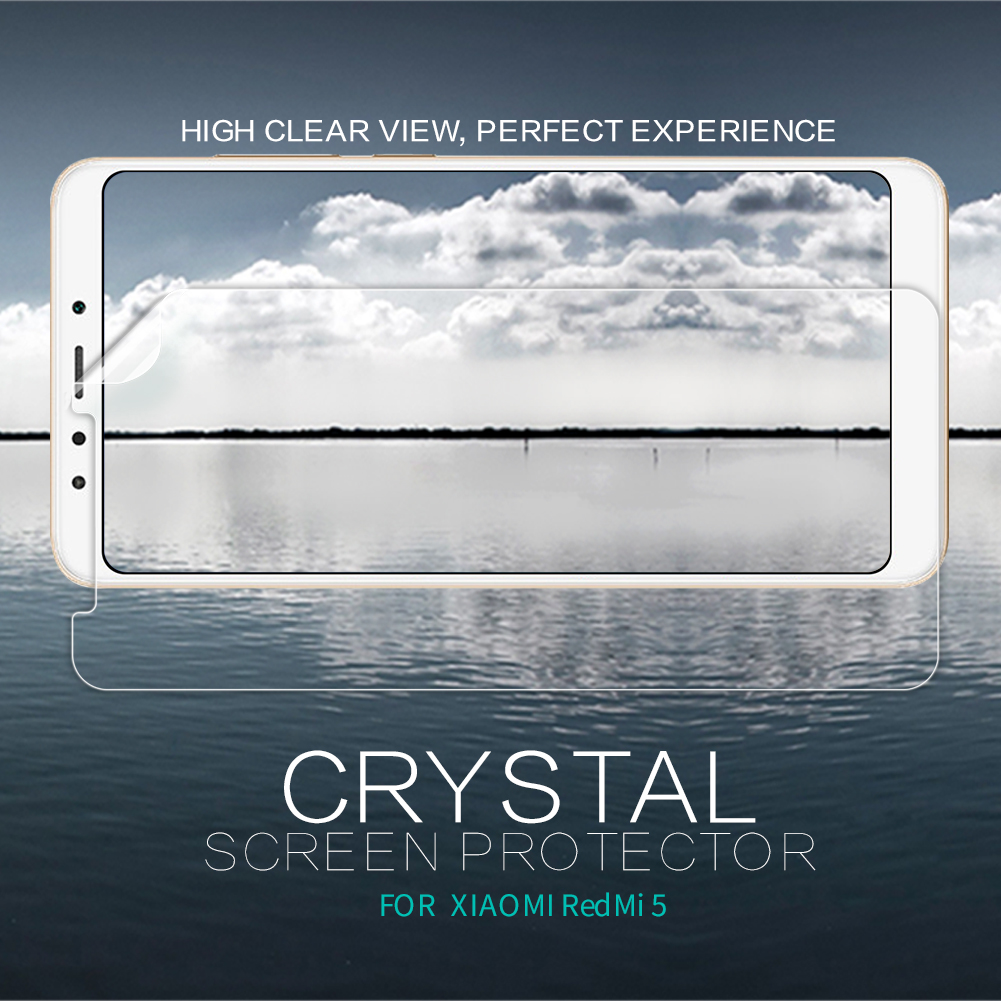 NILLKIN Anti-fingerprint Crystal Clear LCD Screen Protector Film for Xiaomi Redmi 5, Xiaomi Redmi 5
NILLKIN Anti-fingerprint Crystal Clear LCD Screen Protector Film for Xiaomi Redmi 5, Xiaomi Redmi 5