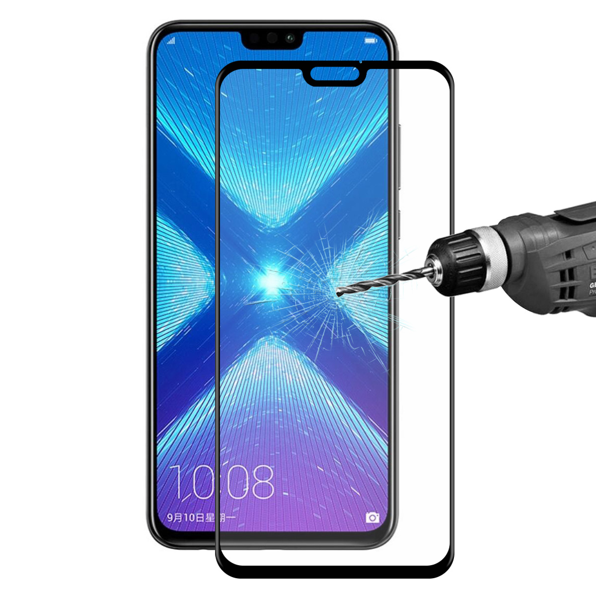HAT PRINCE for Huawei Honor 8X / Honor View 10 Lite 0.2mm 3D Curved Carbon Fiber Edges Full Size Tempered Glass Screen Protector Film - Black, Huawei Honor 8X
HAT PRINCE for Huawei Honor 8X / Honor View 10 Lite 0.2mm 3D Curved Carbon Fiber Edges Full Size Tempered Glass Screen Protector Film - Black, Huawei Honor 8X