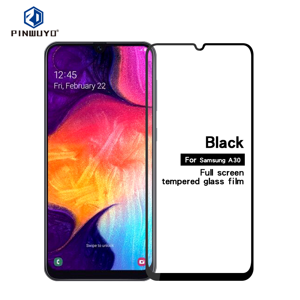 PINWUYO Full Screen Covering Anti-explosion Tempered Glass Guard Film for Samsung Galaxy A30, Galaxy A30
PINWUYO Full Screen Covering Anti-explosion Tempered Glass Guard Film for Samsung Galaxy A30, Galaxy A30