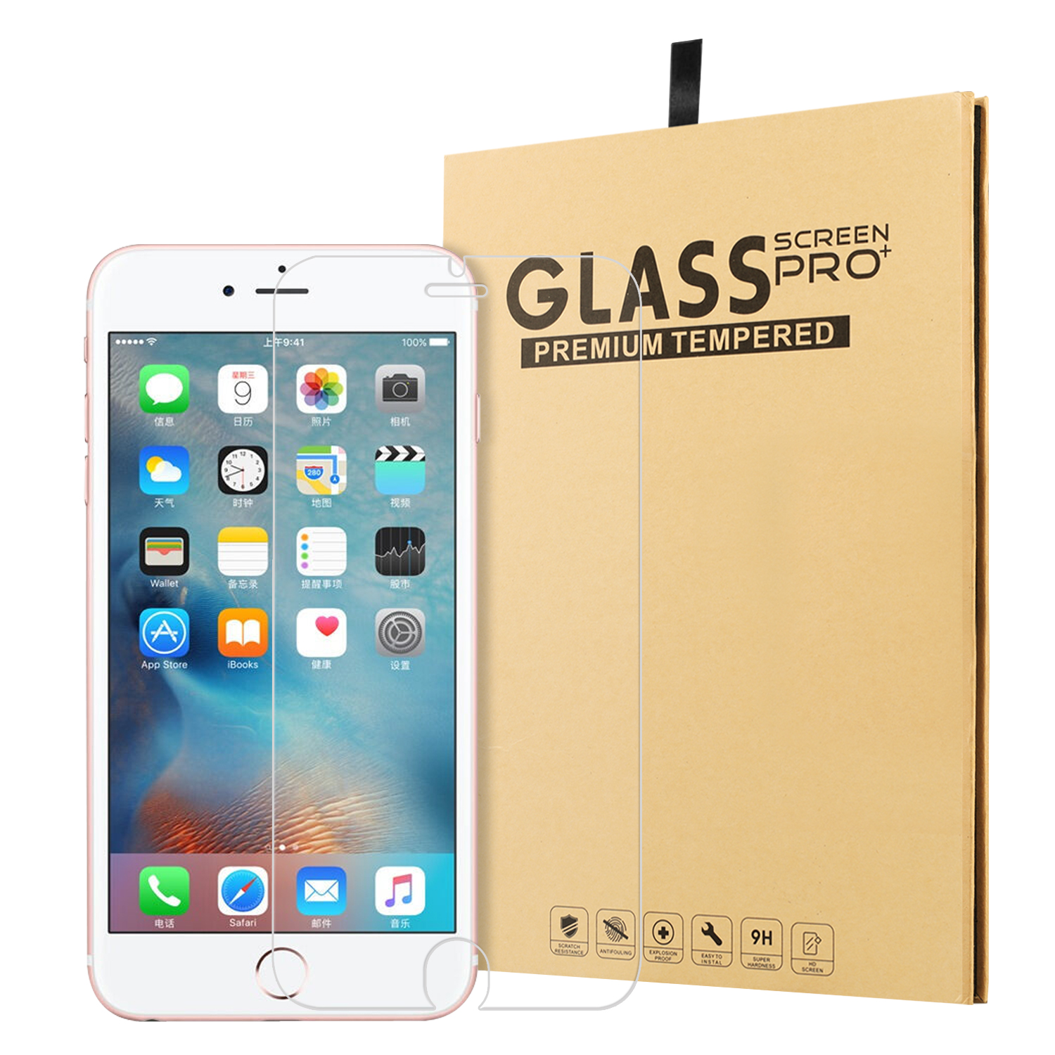 0.1mm Ultra-thin Anti-explosion 9H Arc Edge Tempered Glass Screen Protector for iPhone 6s / 6, iPhone 6s 4.7-inch
0.1mm Ultra-thin Anti-explosion 9H Arc Edge Tempered Glass Screen Protector for iPhone 6s / 6, iPhone 6s 4.7-inch