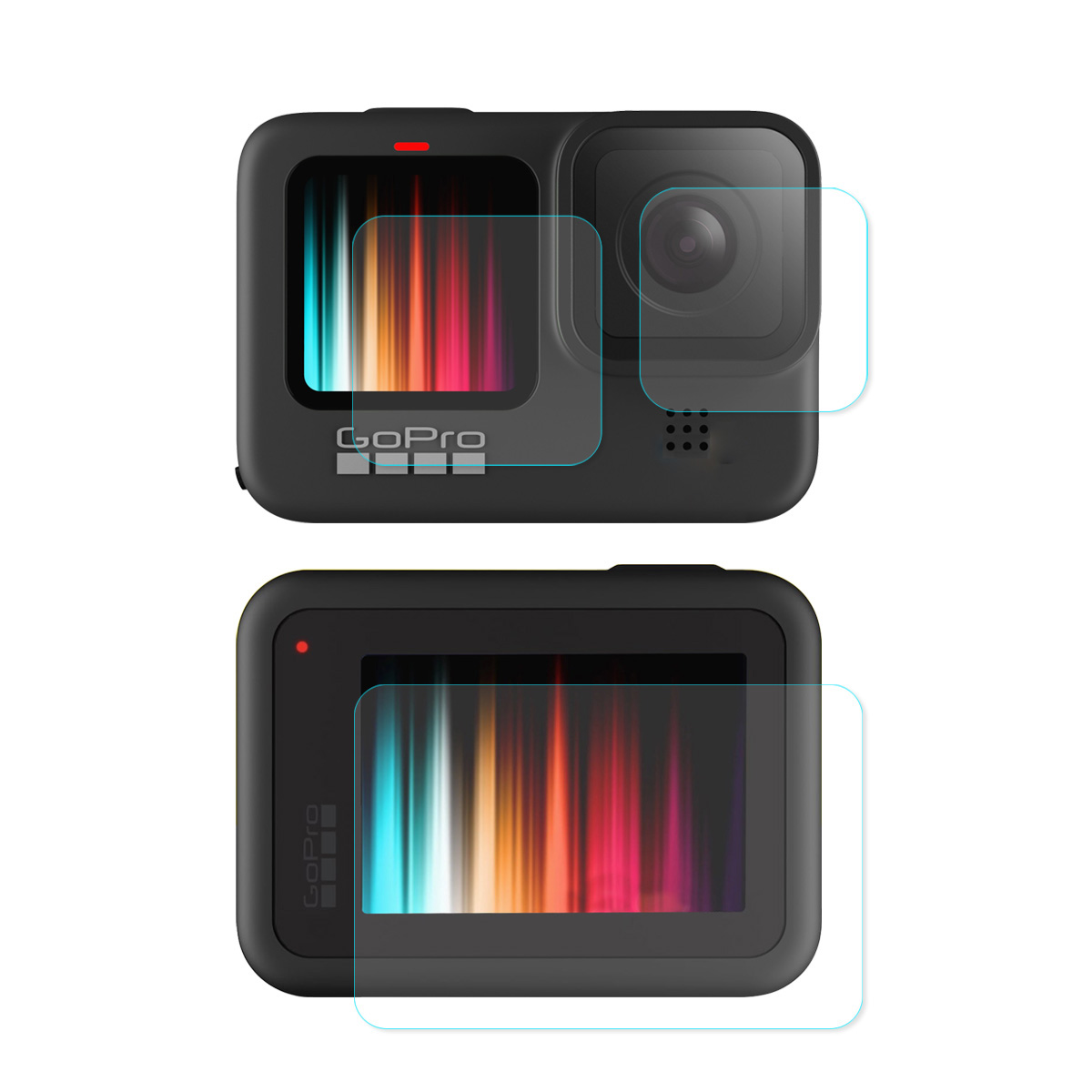 Enkay 3-in-1-Front + Rückscreen-Beschützer Mit Kamera-Objektivfilm Für GoPro Hero9 Temperiertes Glasfilm
Enkay 3-in-1-Front + Rückscreen-Beschützer Mit Kamera-Objektivfilm Für GoPro Hero9 Temperiertes Glasfilm