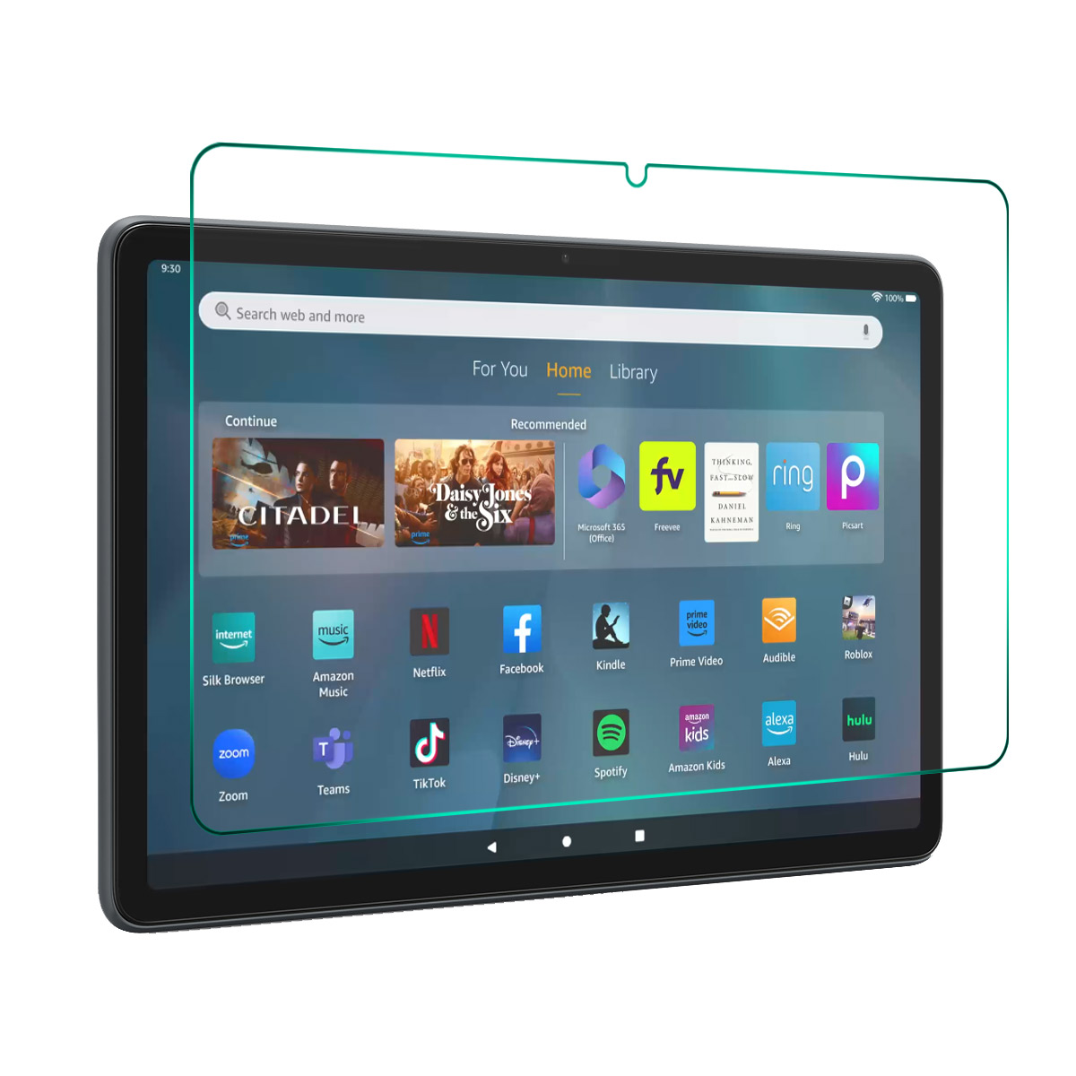 Enkay Hat Prince Tablet Screen Protector Für Amazon Fire Max 11 0,33 mm 9H 2,5d Temperiertes Glasfilm, Amazon Fire Max 11
Enkay Hat Prince Tablet Screen Protector Für Amazon Fire Max 11 0,33 mm 9H 2,5d Temperiertes Glasfilm, Amazon Fire Max 11