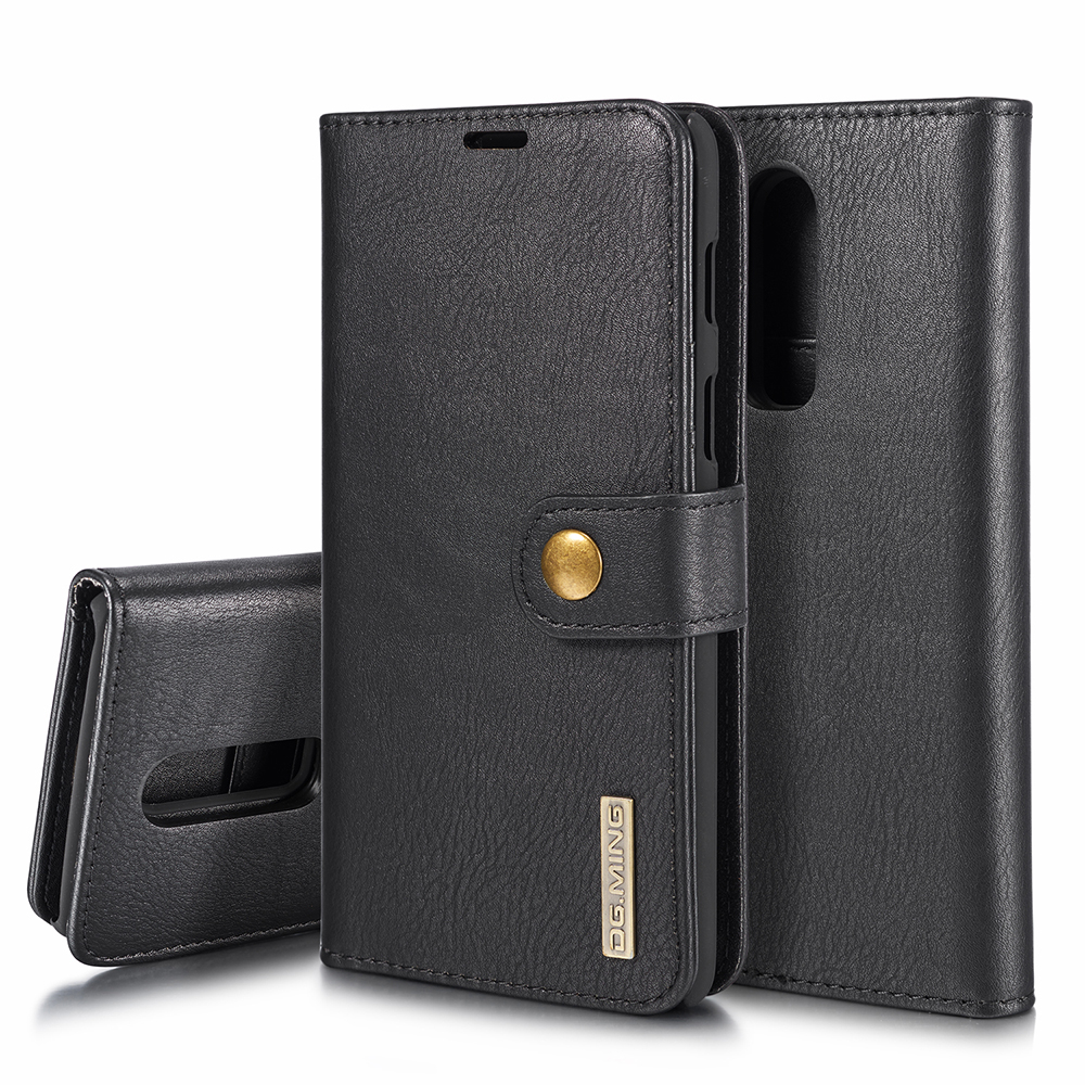 DG.MING for OnePlus 6 Detachable 2-in-1 Split Leather Wallet + PC Back Case - Black, OnePlus 6
DG.MING for OnePlus 6 Detachable 2-in-1 Split Leather Wallet + PC Back Case - Black, OnePlus 6