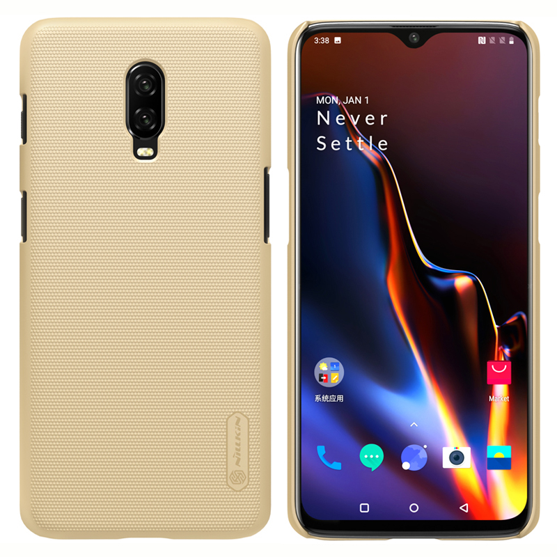 NILLKIN Super Frosted Shield Hard Cell Phone Case for OnePlus 6T - Gold, OnePlus 6T
NILLKIN Super Frosted Shield Hard Cell Phone Case for OnePlus 6T - Gold, OnePlus 6T