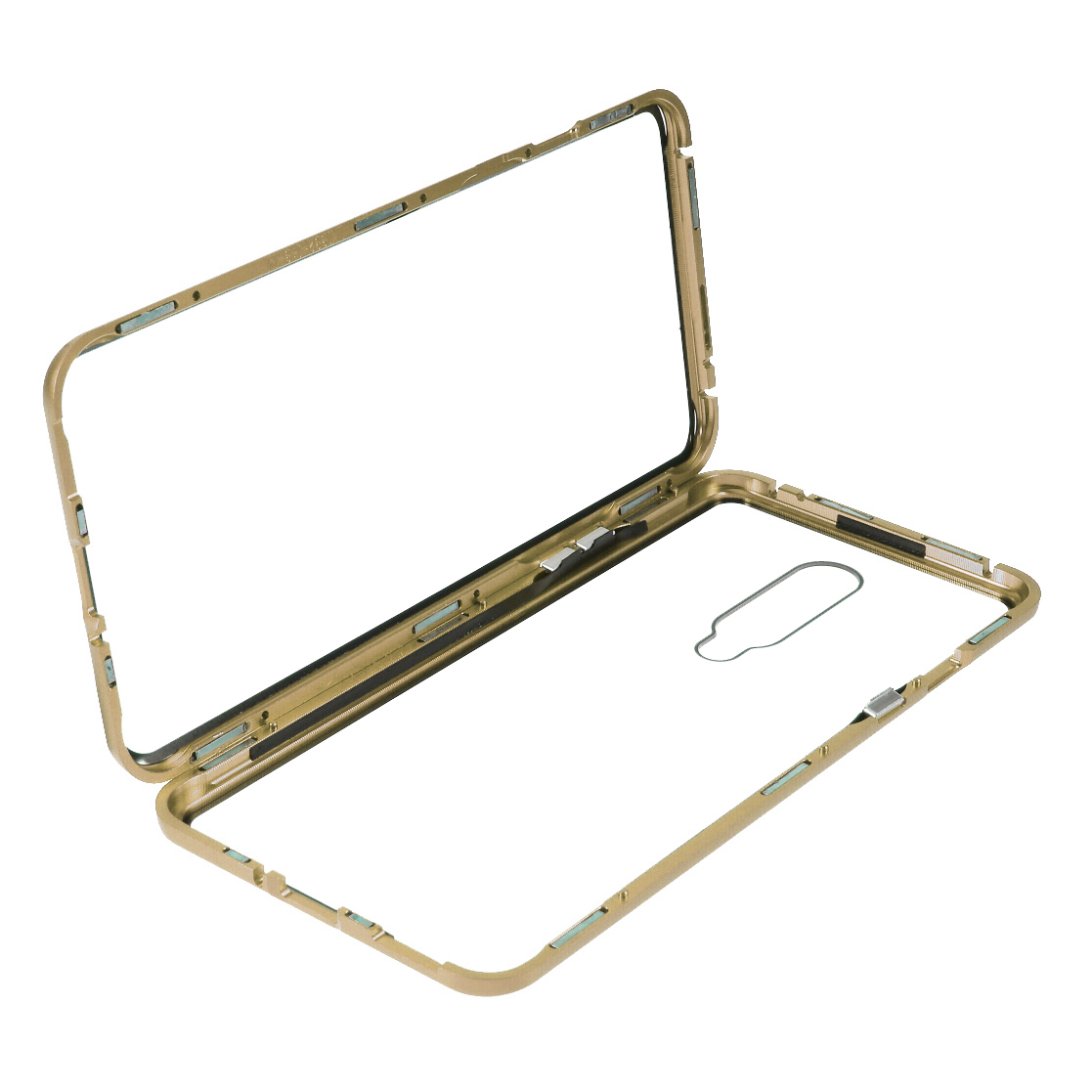 Abnehmbarer Methetischer Magnetrahmen + Gehärtetes Glas Vorne Rückseitige Abdeckung Schutzhülle Für OnePlus 8 - Gold, OnePlus 8
Abnehmbarer Methetischer Magnetrahmen + Gehärtetes Glas Vorne Rückseitige Abdeckung Schutzhülle Für OnePlus 8 - Gold, OnePlus 8