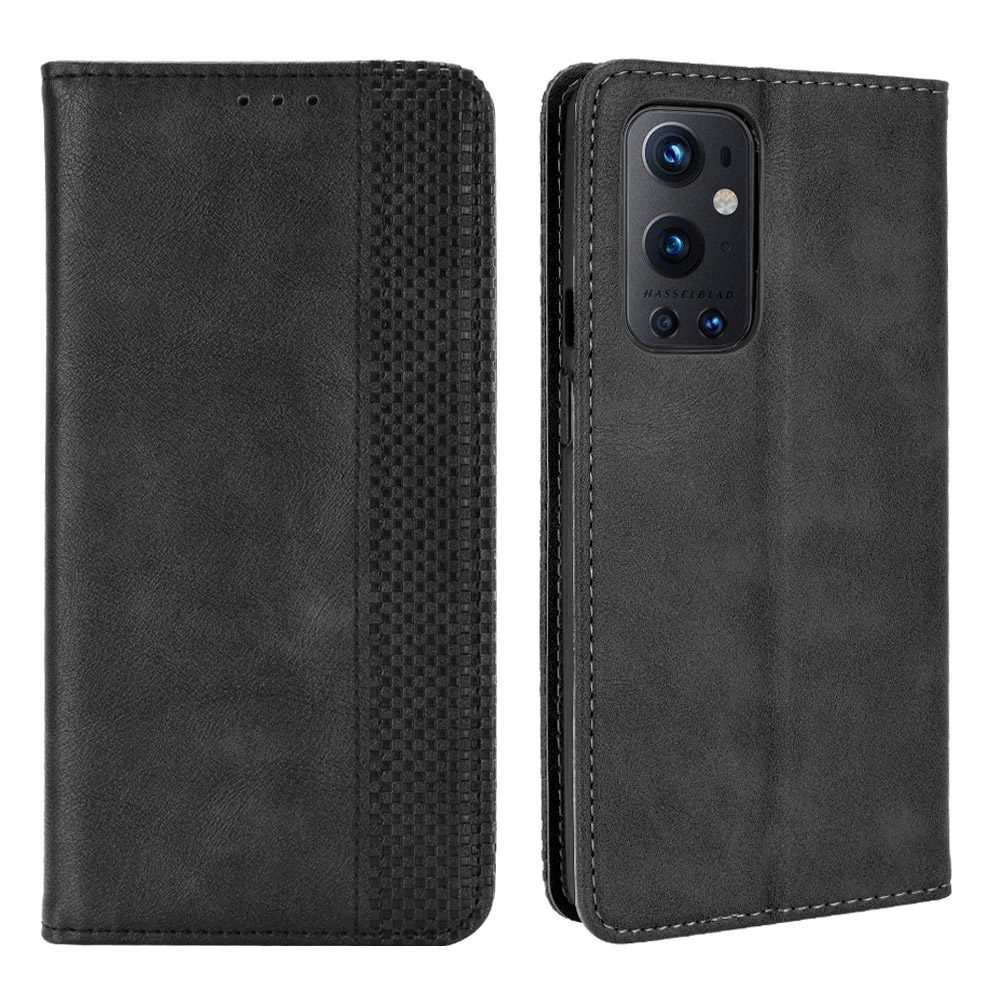 Magnetischer Verschluss Vintage -stil TPU + Leder Telefon Hülle Wallet -stand Für OnePlus 9 Pro - Schwarz, OnePlus 9 Pro 5G
Magnetischer Verschluss Vintage -stil TPU + Leder Telefon Hülle Wallet -stand Für OnePlus 9 Pro - Schwarz, OnePlus 9 Pro 5G