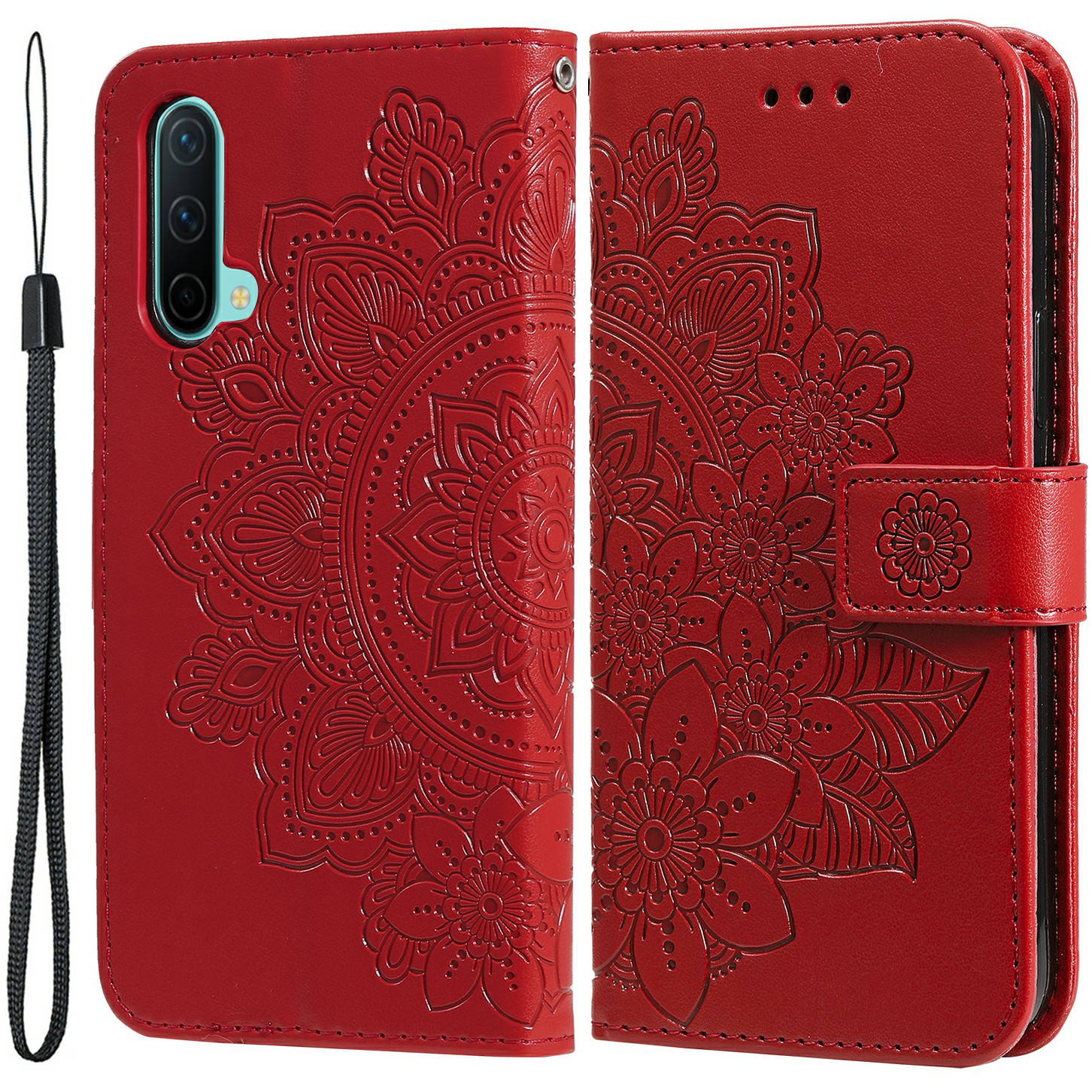Neue Stilvolle Blumenbedruckung Brieftasche Leder Telefon Stand Protector Fall Für OnePlus Nord Ce 5g - Rot, OnePlus Nord CE 5G
Neue Stilvolle Blumenbedruckung Brieftasche Leder Telefon Stand Protector Fall Für OnePlus Nord Ce 5g - Rot, OnePlus Nord CE 5G