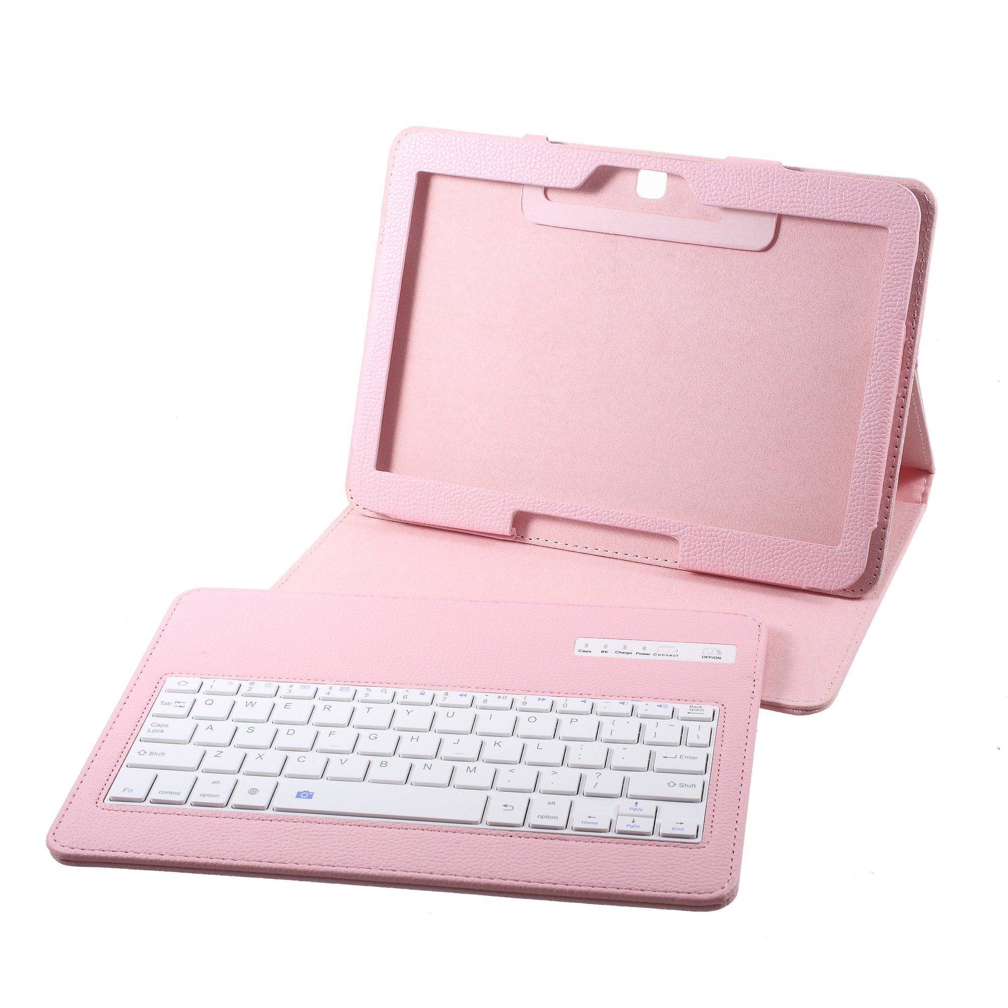 Removable Wireless Bluetooth Keyboard Leather Case Cover with Stand for Samsung Galaxy Tab 4 10.1 T530 - Pink, Other Samsung Models
Removable Wireless Bluetooth Keyboard Leather Case Cover with Stand for Samsung Galaxy Tab 4 10.1 T530 - Pink, Other Samsung Models
