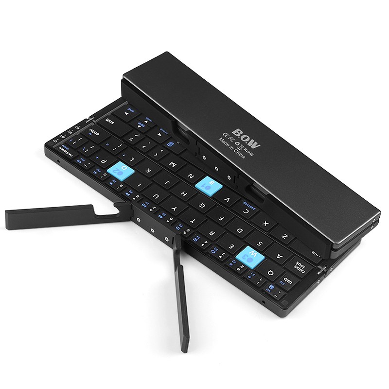 BOW HB199 Складной 3-канальный Bluetooth-клавиатура С Держателем Подставки Для IPad Pro 10,5 Дюйма (2017) И Т. Д. - Чернить, iPad mini 4
BOW HB199 Складной 3-канальный Bluetooth-клавиатура С Держателем Подставки Для IPad Pro 10,5 Дюйма (2017) И Т. Д. - Чернить, iPad mini 4