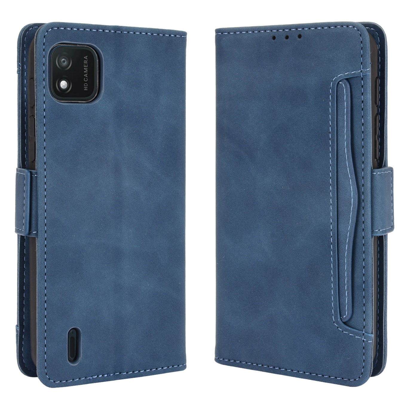 Multiple Card Slots Design Brieftasche Stand Lederschutz Telefon Fall Shell Für Wiko Y62 - Blau, Wiko Y62 4G
Multiple Card Slots Design Brieftasche Stand Lederschutz Telefon Fall Shell Für Wiko Y62 - Blau, Wiko Y62 4G