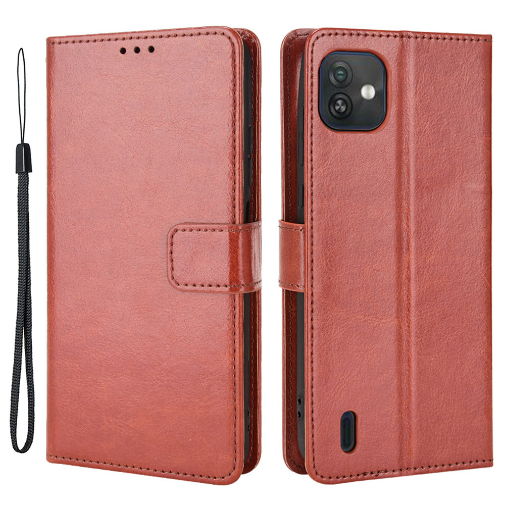 Pour Wiko Y82 Cas de Téléphone Portable Texture Crazy Horse pu Leather Flip Stand Magnetic Pliage Phone Cover Avec Sangle - Brun
Pour Wiko Y82 Cas de Téléphone Portable Texture Crazy Horse pu Leather Flip Stand Magnetic Pliage Phone Cover Avec Sangle - Brun