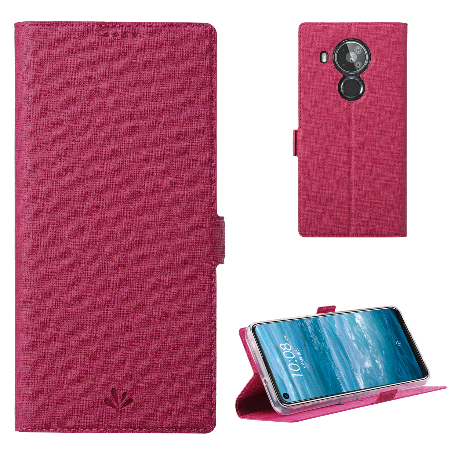 VILI DMK Magnetic Clasp Closure Wallet Stand Cell Phone Cover for Nokia 7.3 - Red, Nokia 2.1
VILI DMK Magnetic Clasp Closure Wallet Stand Cell Phone Cover for Nokia 7.3 - Red, Nokia 2.1