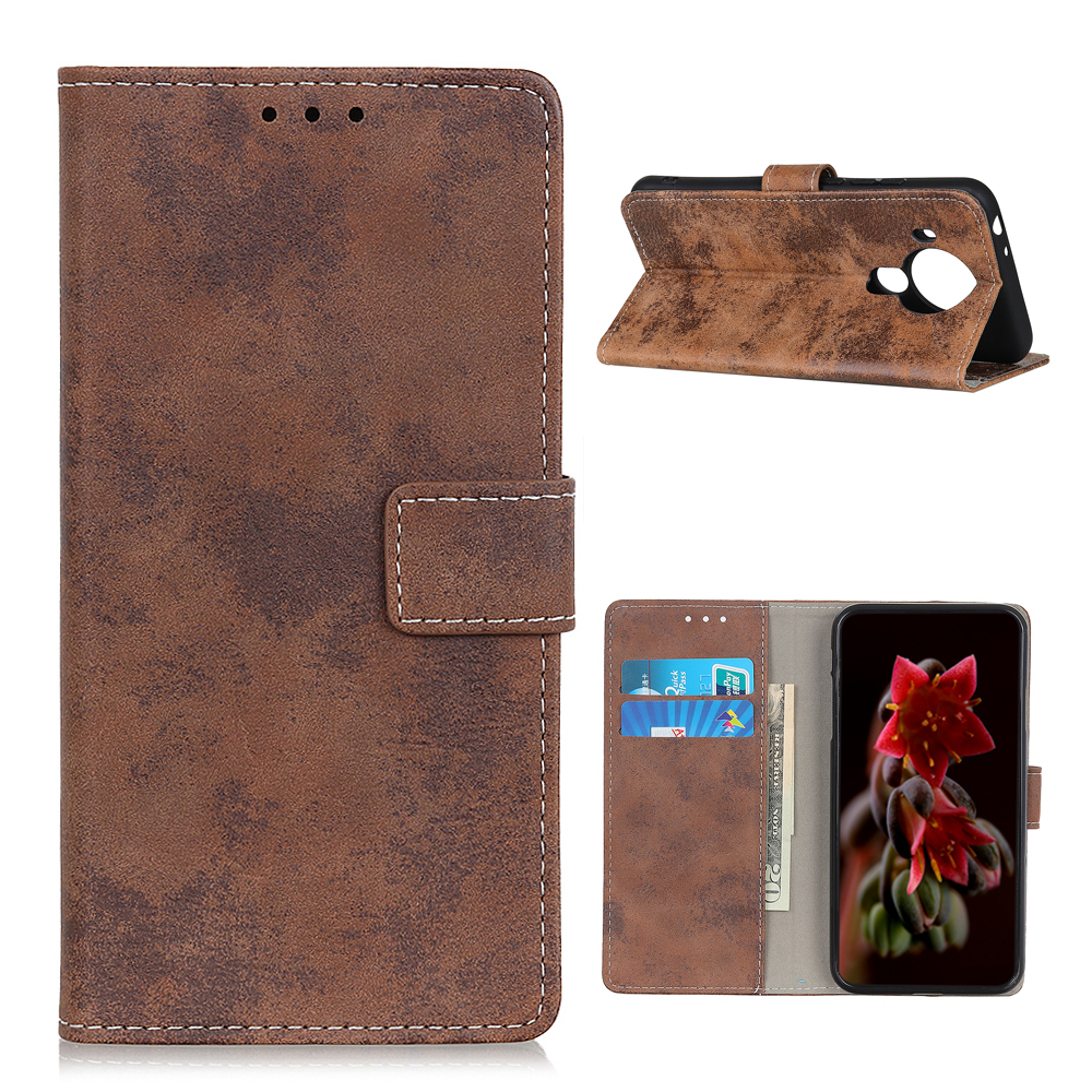 Leder -brieftasche Telefonschutzhülle Für Nokia 5.4 Retro -stil -shell - Braun, Nokia 5.4
Leder -brieftasche Telefonschutzhülle Für Nokia 5.4 Retro -stil -shell - Braun, Nokia 5.4