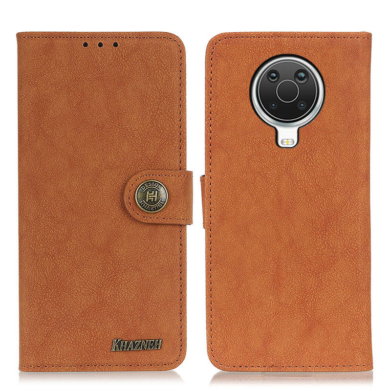 Khazhen Vantage Strukturierter Flip Ständer Geteilte Lederbrieftasche Für Nokia 6.3 / G10 / G20 -schutzabdeckung - Braun, Nokia 6.3
Khazhen Vantage Strukturierter Flip Ständer Geteilte Lederbrieftasche Für Nokia 6.3 / G10 / G20 -schutzabdeckung - Braun, Nokia 6.3