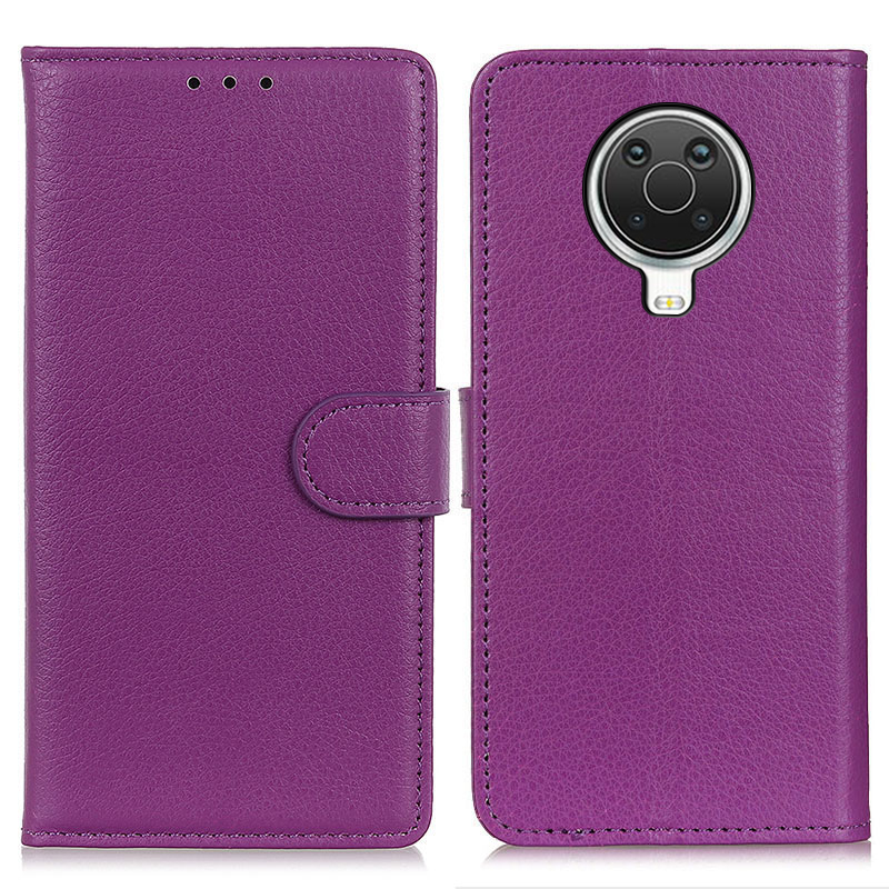 PU Leder Hülle Telefonschutzschale Litchi Hautstand Deckung Für Nokia 6.3 / G10 / G20 - Violett, Nokia 6.3
PU Leder Hülle Telefonschutzschale Litchi Hautstand Deckung Für Nokia 6.3 / G10 / G20 - Violett, Nokia 6.3