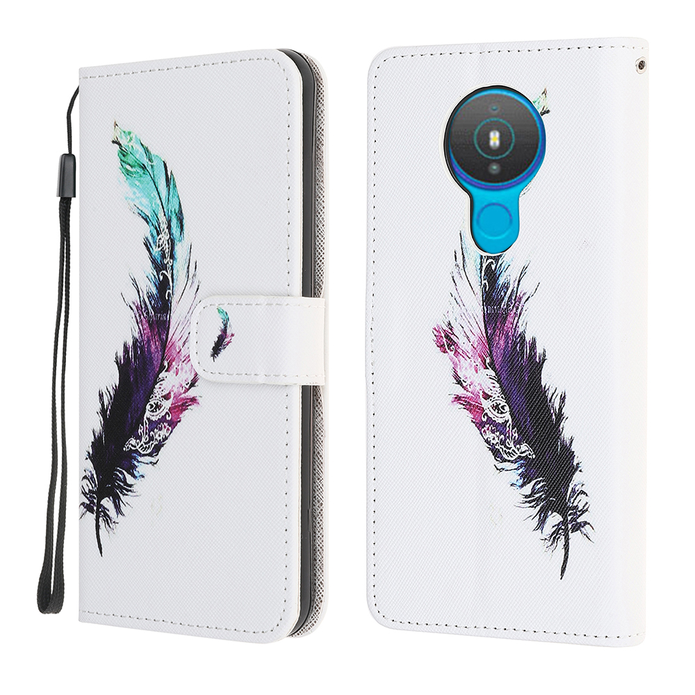 Muster Druckkreuzstextur Leder Brieftasche Hülle Für Nokia 1.4 Deckung - Feder, Nokia 1.4
Muster Druckkreuzstextur Leder Brieftasche Hülle Für Nokia 1.4 Deckung - Feder, Nokia 1.4