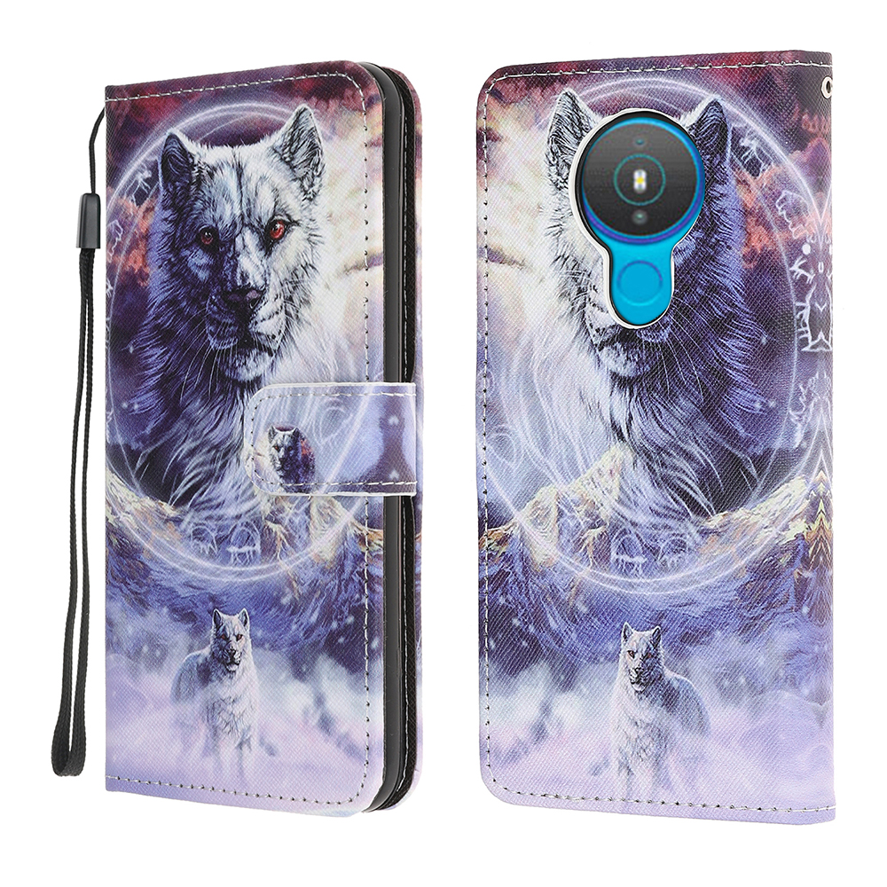 Muster Druckkreuzstextur Leder Brieftasche Hülle Für Nokia 1.4 Deckung - Wolf, Nokia 1.4
Muster Druckkreuzstextur Leder Brieftasche Hülle Für Nokia 1.4 Deckung - Wolf, Nokia 1.4