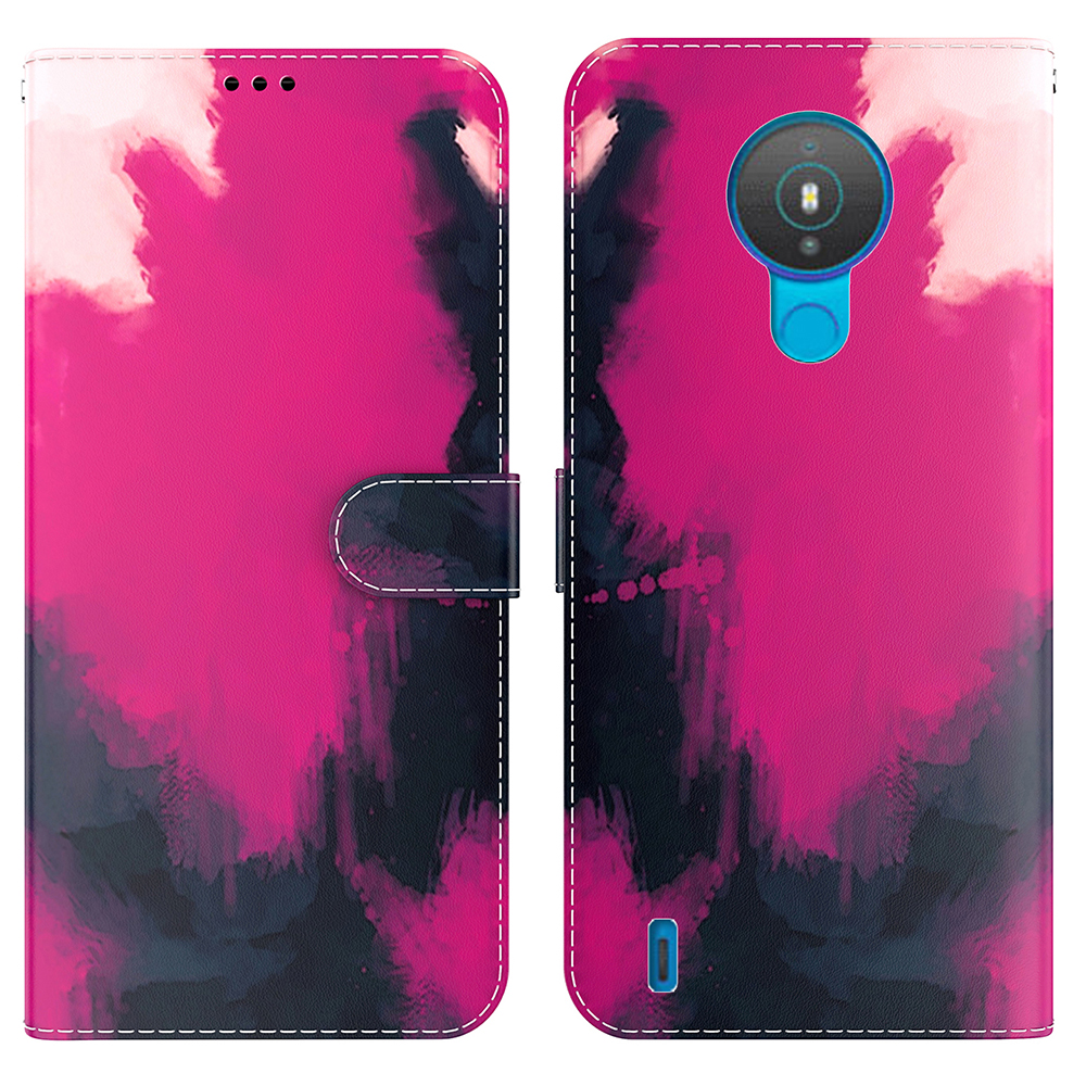 Aquarellreihe PU Leder Brieftasche Magnetische Schutzhilfe Für Nokia 1.4 - Beere, Nokia 1.4
Aquarellreihe PU Leder Brieftasche Magnetische Schutzhilfe Für Nokia 1.4 - Beere, Nokia 1.4