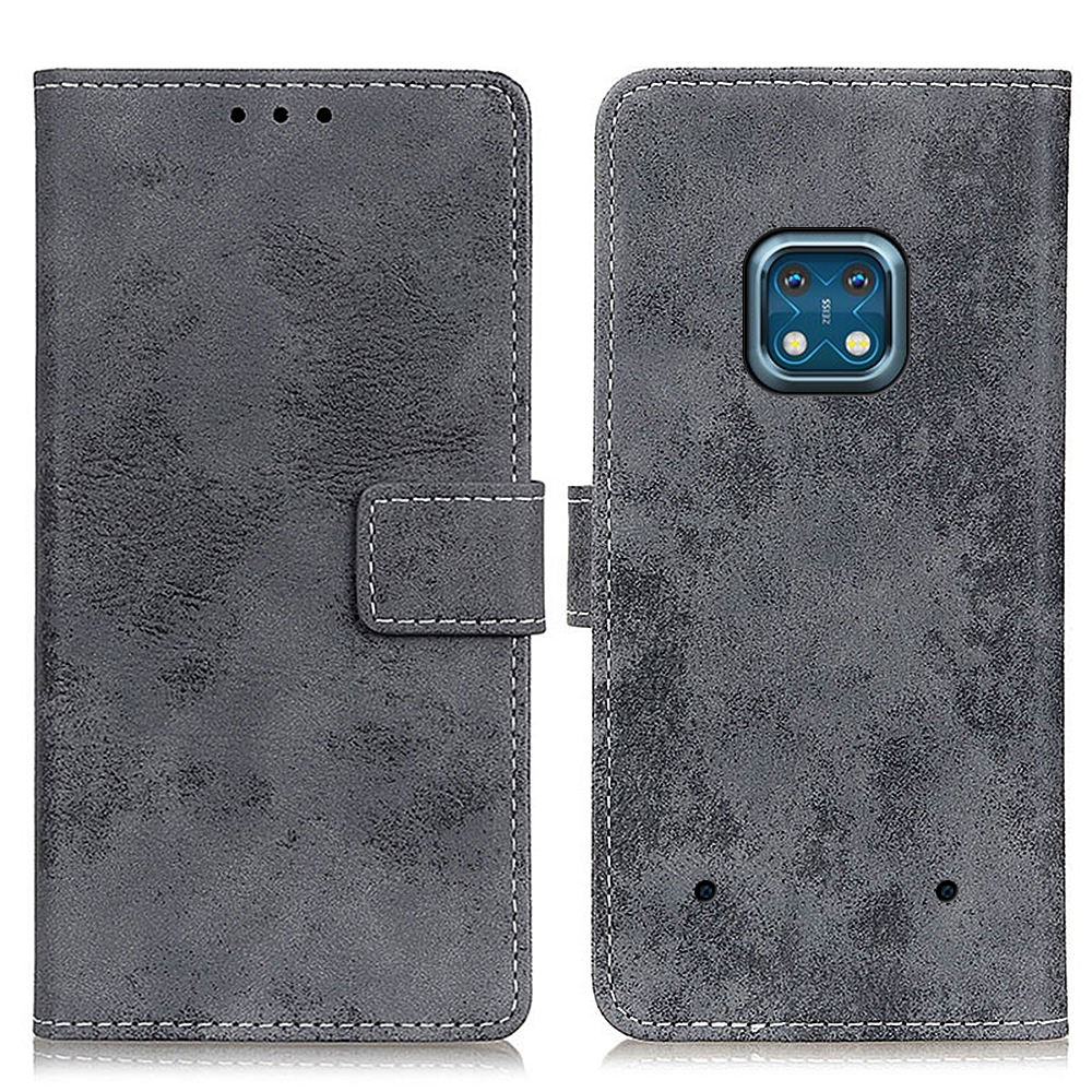 Pu-leder-vintage-stil-anti-drop-wallet-stand-Design-Telefon-Abdecker Für Nokia XR20 - Grau, Nokia XR20 5G
Pu-leder-vintage-stil-anti-drop-wallet-stand-Design-Telefon-Abdecker Für Nokia XR20 - Grau, Nokia XR20 5G