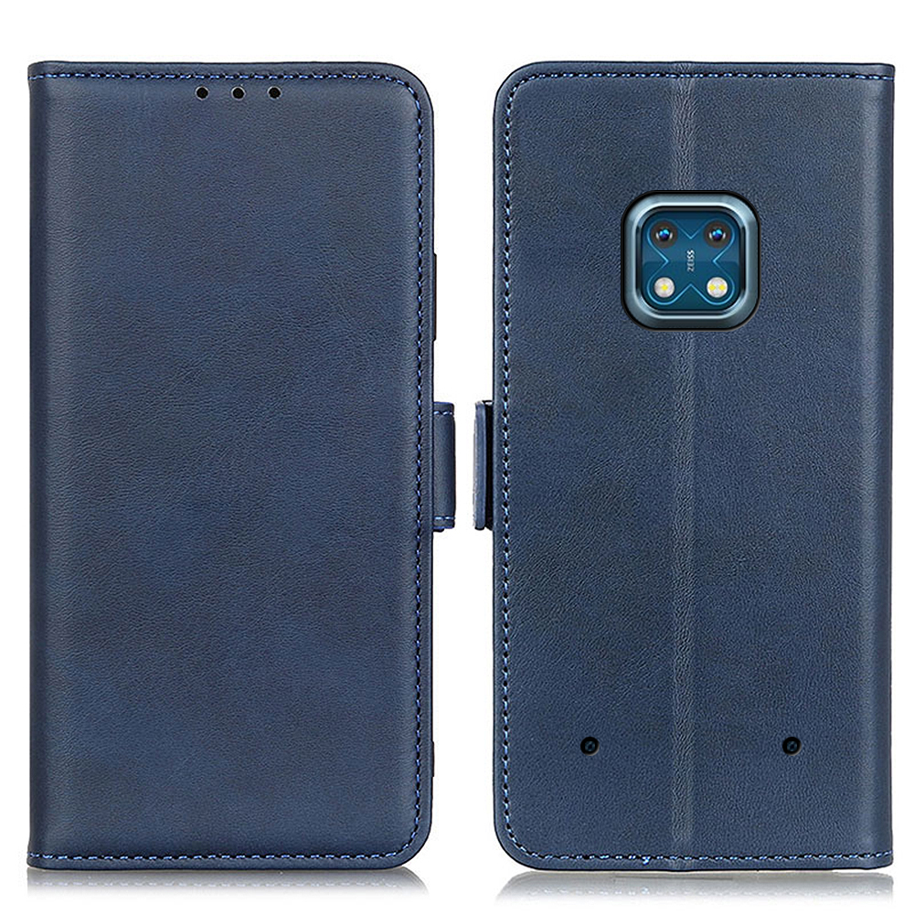 Seite Magnet Claspe Anti-drogen-leder-wallet-ständer Design Telefonabdeckung Für Nokia XR20 - Blau, Nokia XR20 5G
Seite Magnet Claspe Anti-drogen-leder-wallet-ständer Design Telefonabdeckung Für Nokia XR20 - Blau, Nokia XR20 5G