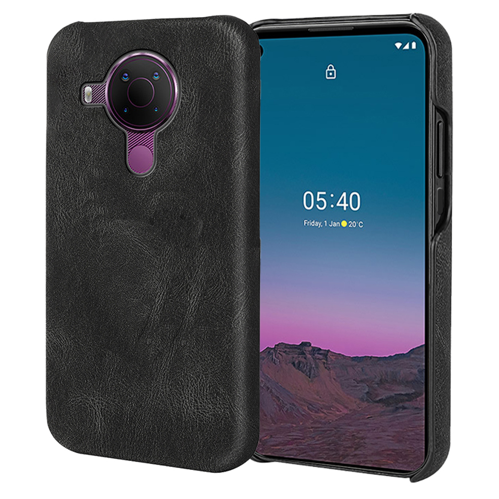 Strukturierte PU Lederbeschichtung Ultra-dünner Hard-pc-telefonhülle Schutzabdeckung Für Nokia 5.4 - Schwarz, Nokia 5.4
Strukturierte PU Lederbeschichtung Ultra-dünner Hard-pc-telefonhülle Schutzabdeckung Für Nokia 5.4 - Schwarz, Nokia 5.4