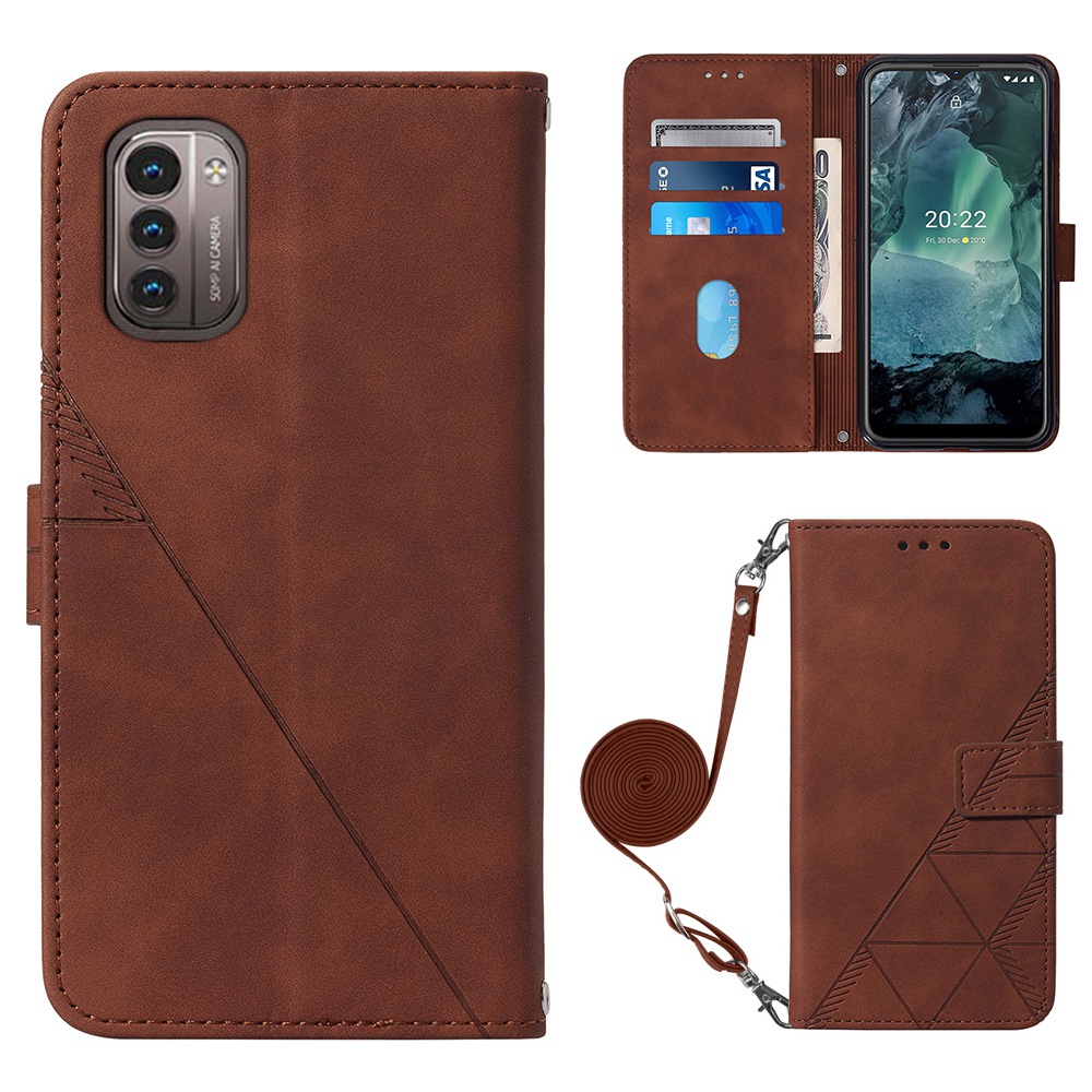 Yb-sprudel Serie-2 Für Nokia G21/g11-sprenglinien Kratzfestes Pu-leder-häuse Brieftasche Telefonabdeckung Mit Schultergurt - Braun, Nokia G21 4G
Yb-sprudel Serie-2 Für Nokia G21/g11-sprenglinien Kratzfestes Pu-leder-häuse Brieftasche Telefonabdeckung Mit Schultergurt - Braun, Nokia G21 4G