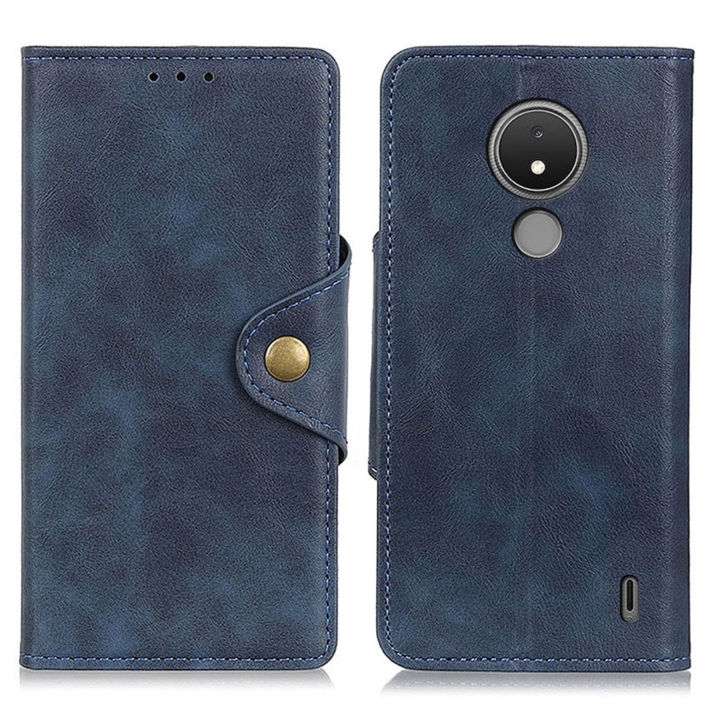 Für Nokia C21 PU Leder Magnetic Messing Schnalle Phone Hülle Wallet TPU Schocksichere Flip -abdeckung - Blau, Nokia C21
Für Nokia C21 PU Leder Magnetic Messing Schnalle Phone Hülle Wallet TPU Schocksichere Flip -abdeckung - Blau, Nokia C21