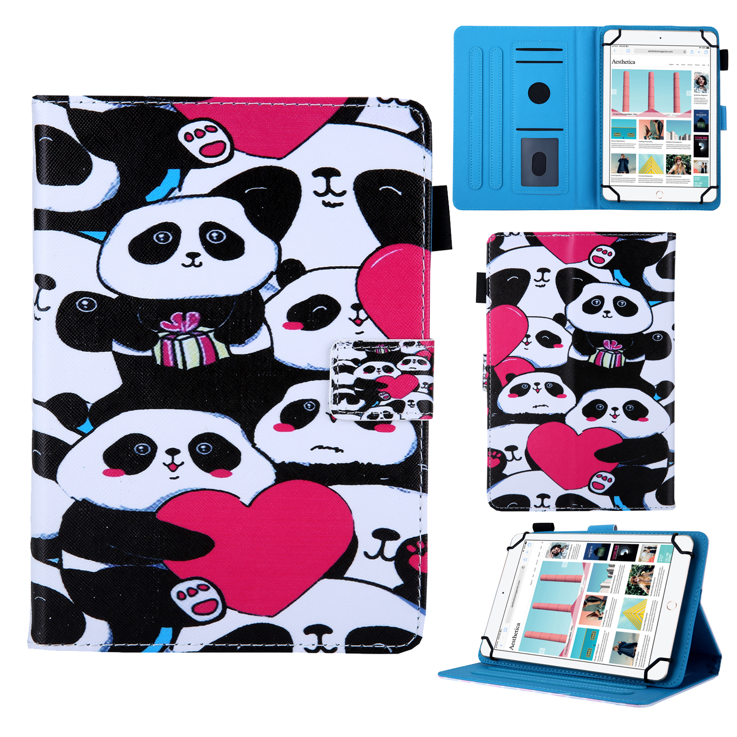 Couverture De Support De Cuir À Motifs Universels De 7 Pouces Pour Huawei MediaPad T3 / Galaxy Tab 3 Lite - Groupe De Panda, Apple iPhone XR
Couverture De Support De Cuir À Motifs Universels De 7 Pouces Pour Huawei MediaPad T3 / Galaxy Tab 3 Lite - Groupe De Panda, Apple iPhone XR