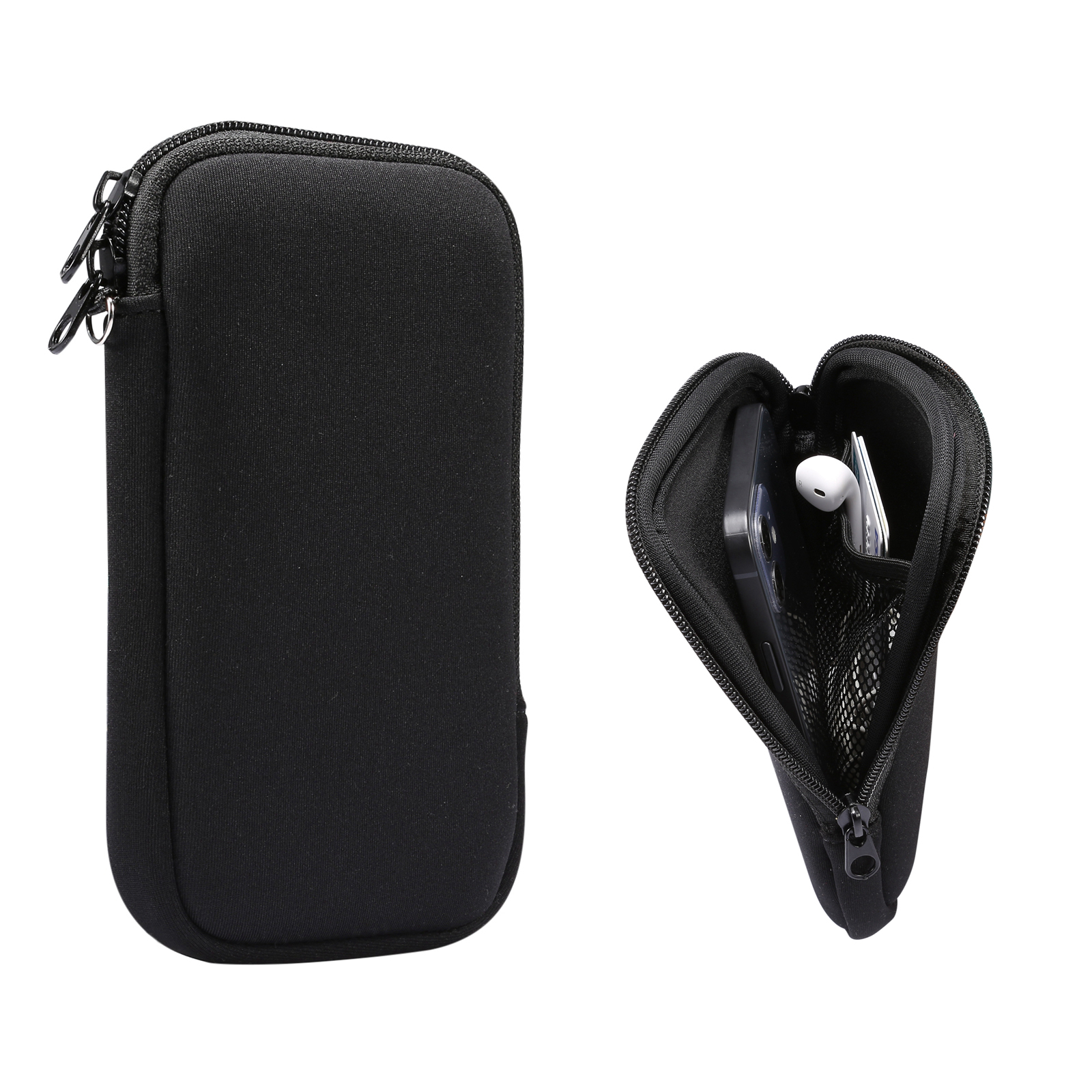 Hanging Bag Elastic Telefonbeutel Reißverschluss Für Iphone 12 Pro Max Usw.. 6.7-6,9 Zoll Handy - Schwarz, Universal
Hanging Bag Elastic Telefonbeutel Reißverschluss Für Iphone 12 Pro Max Usw.. 6.7-6,9 Zoll Handy - Schwarz, Universal