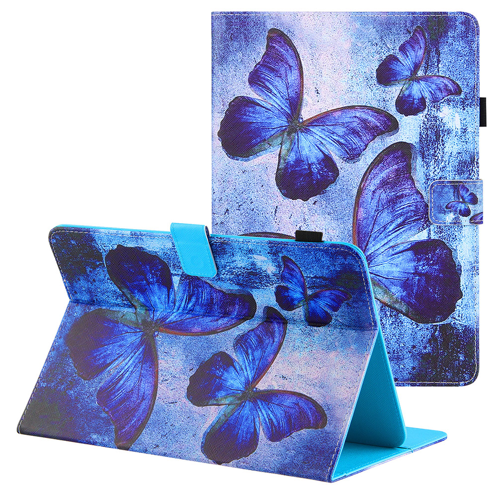Universal Pattern Printing Leather Wallet Stand Case for 8-inch Tablets, Size: 224x156x23mm - Blue Butterfly, iPad mini (2019) 7.9 inch
Universal Pattern Printing Leather Wallet Stand Case for 8-inch Tablets, Size: 224x156x23mm - Blue Butterfly, iPad mini (2019) 7.9 inch
